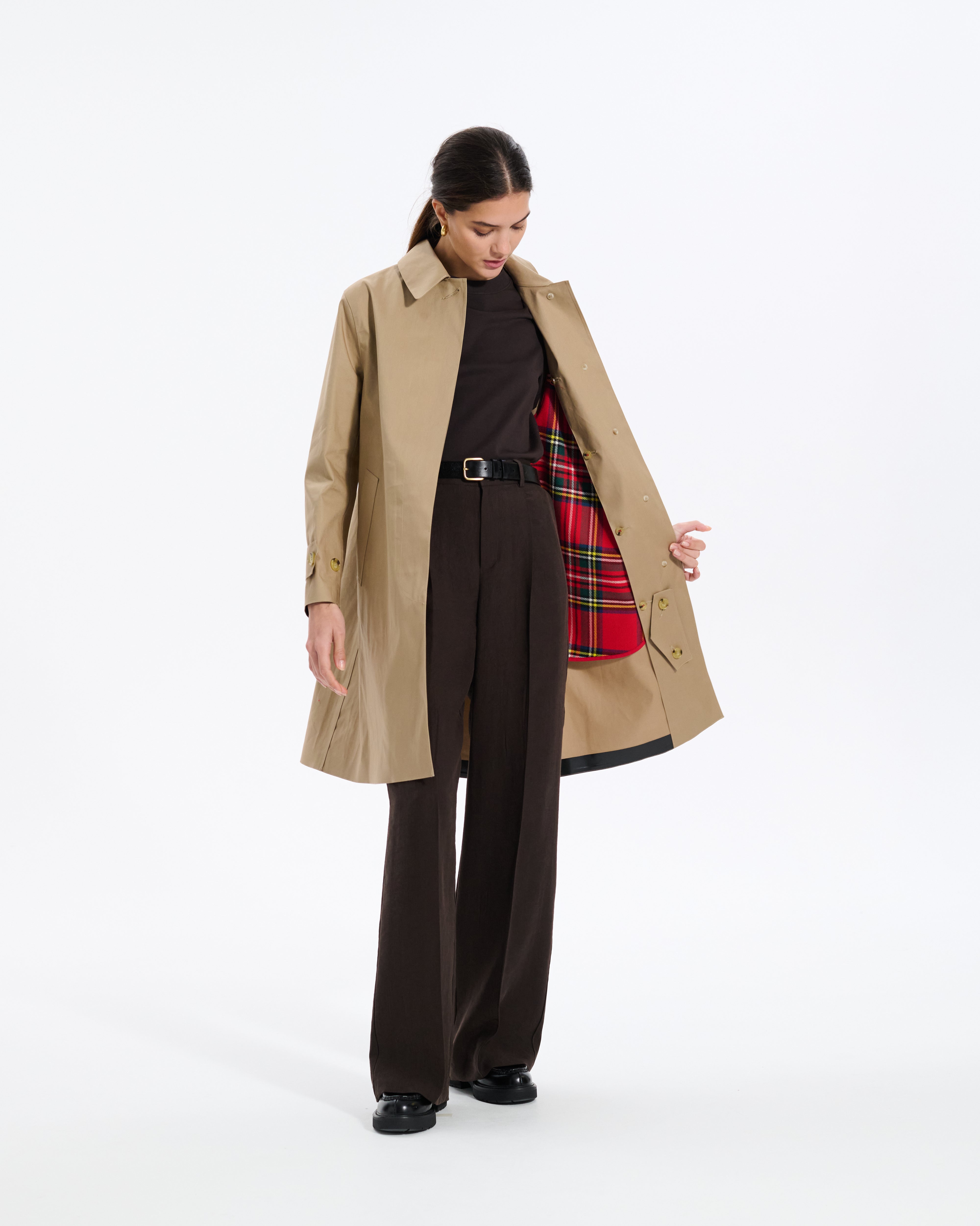 Banton Rubberised 3/4 Length Coat