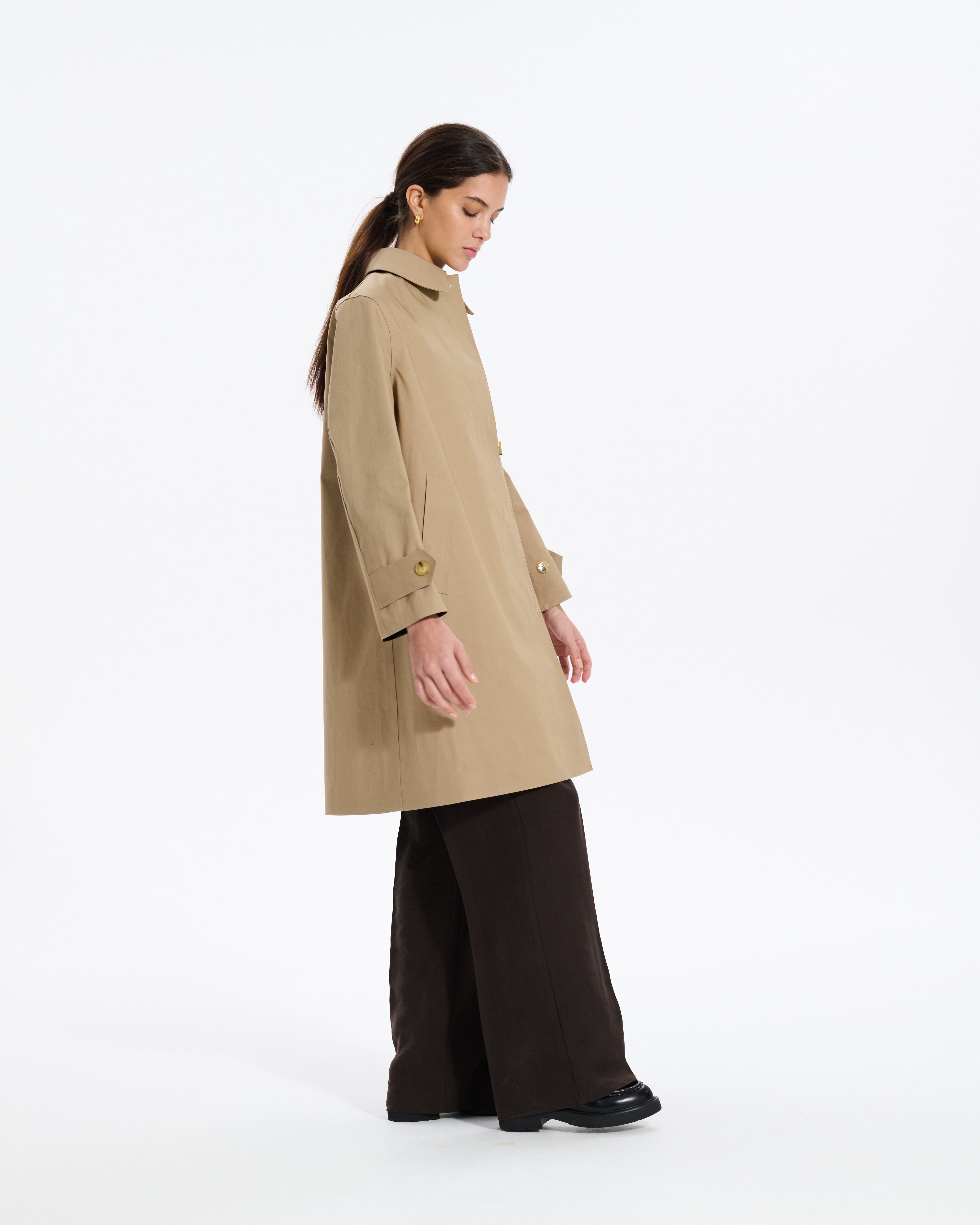 Banton Rubberised 3/4 Length Coat