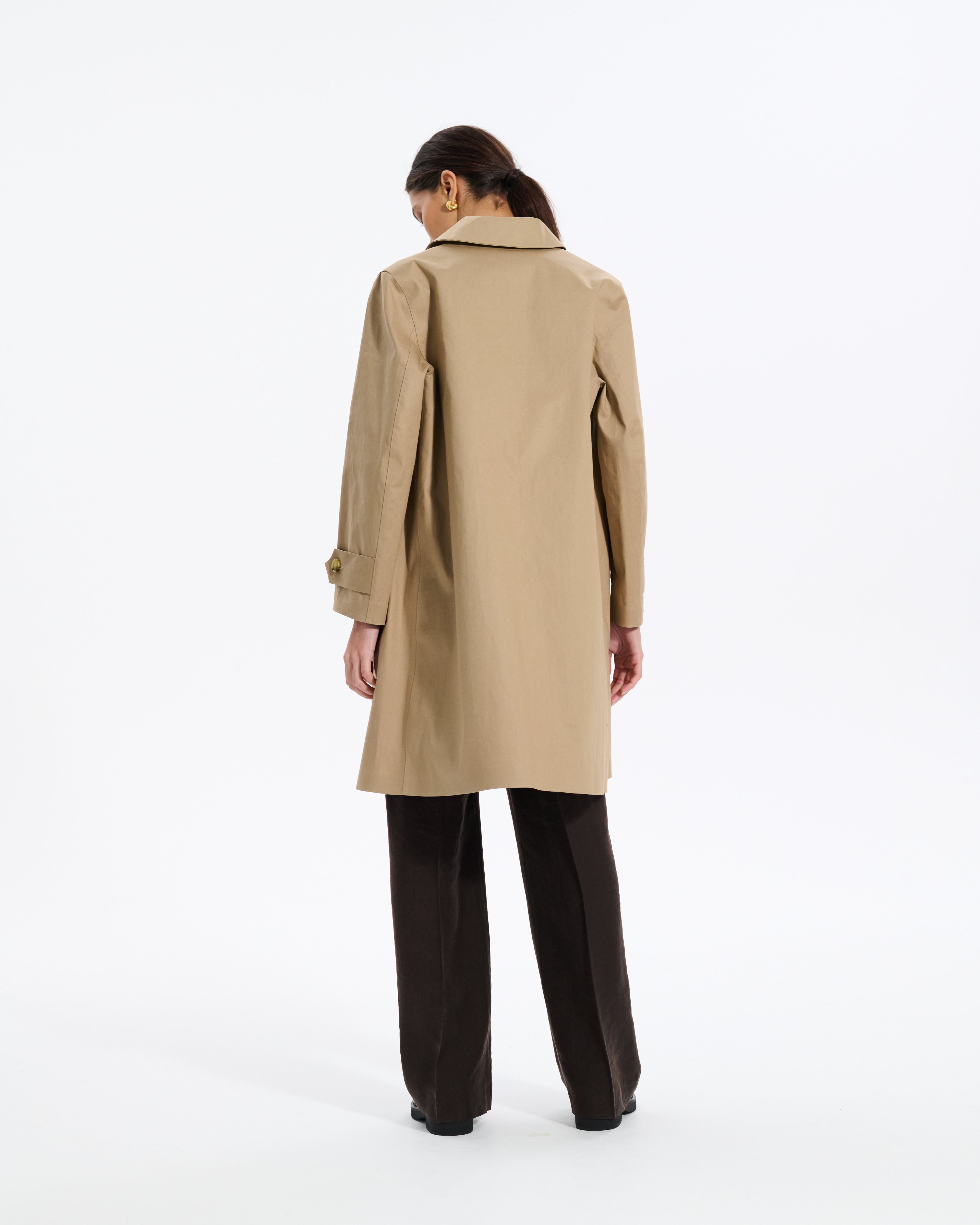 Banton Rubberised 3/4 Length Coat