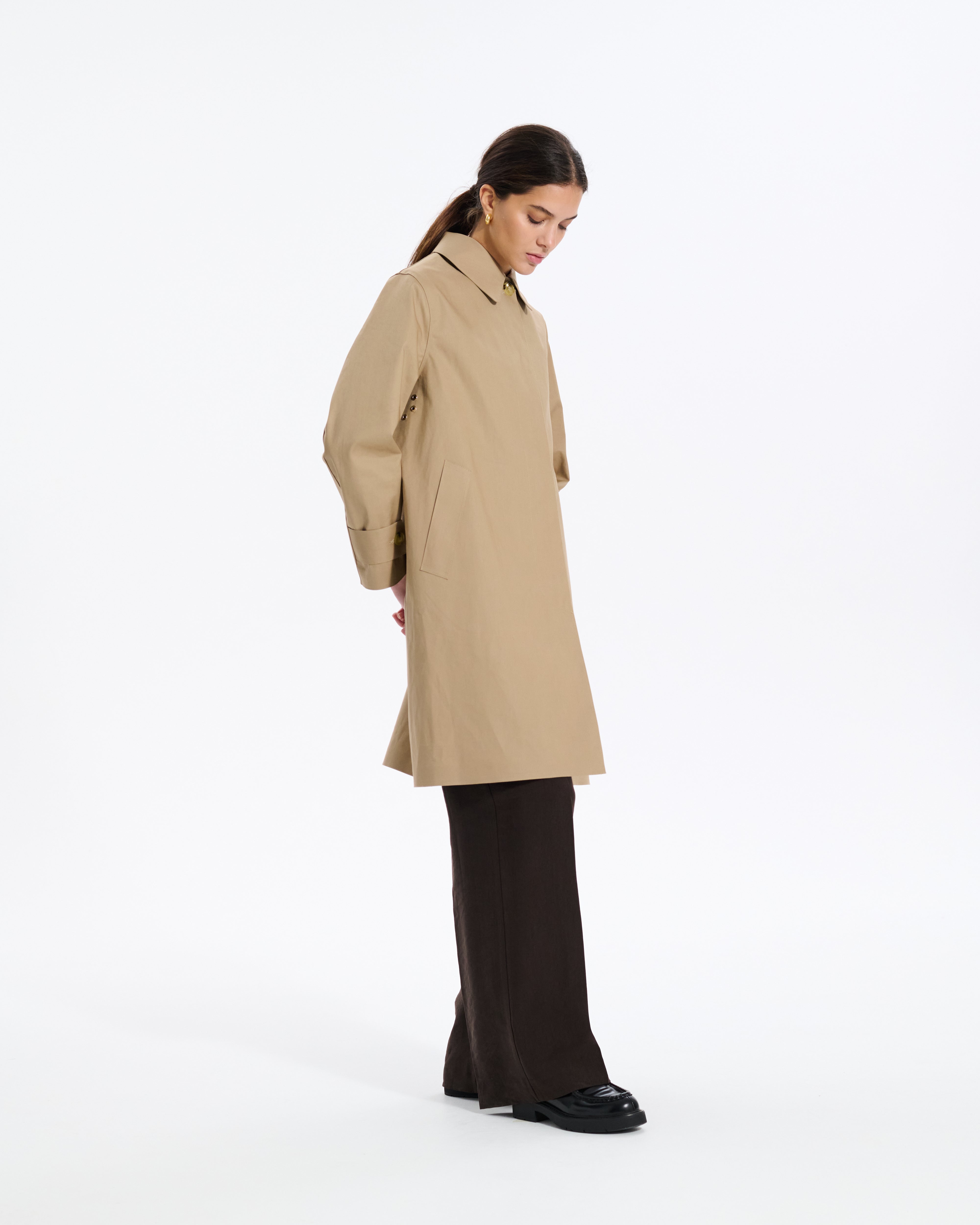 Banton Rubberised 3/4 Length Coat