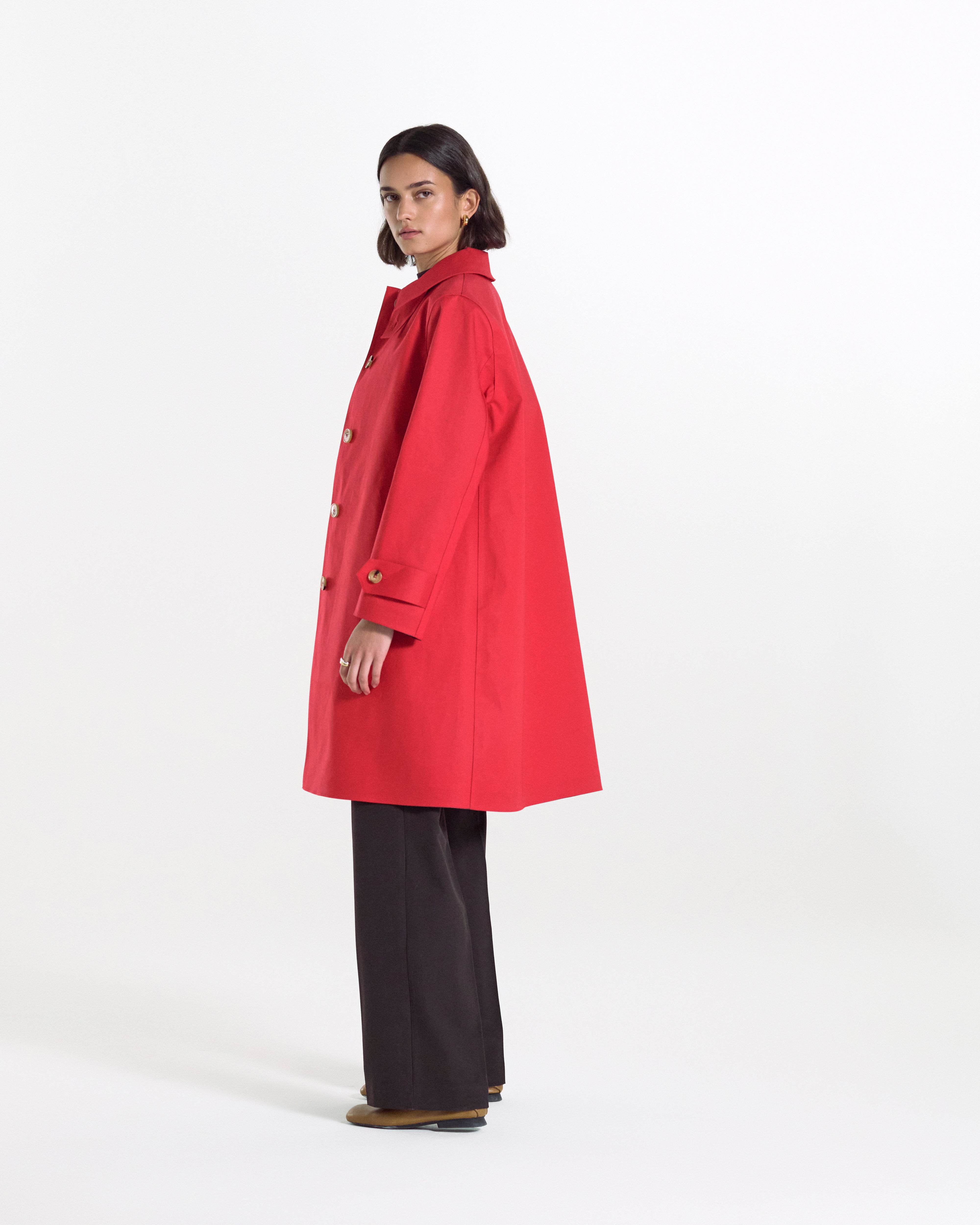 Banton Rubberised 3/4 Length Coat