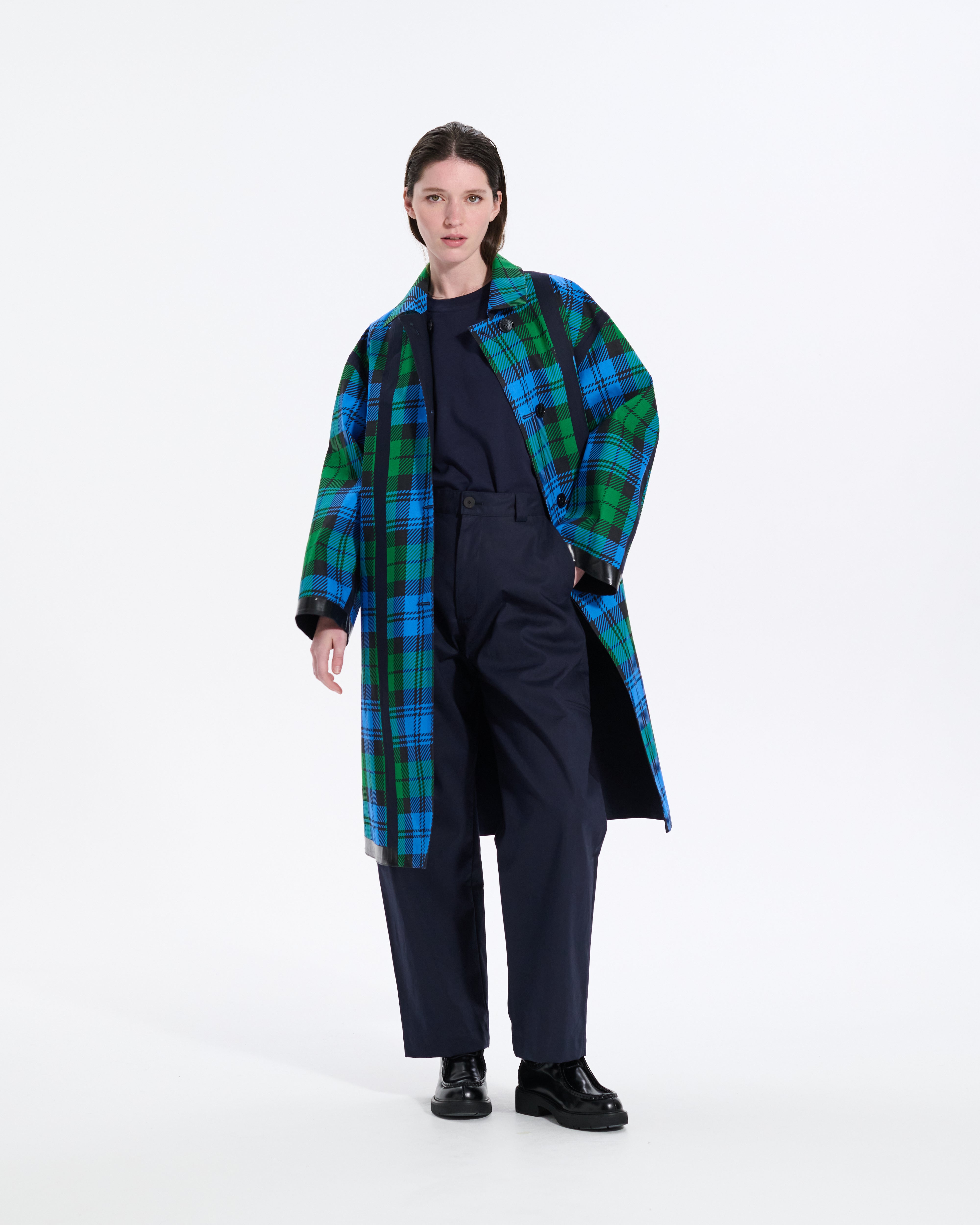 Maree Reversible Rubberised Coat