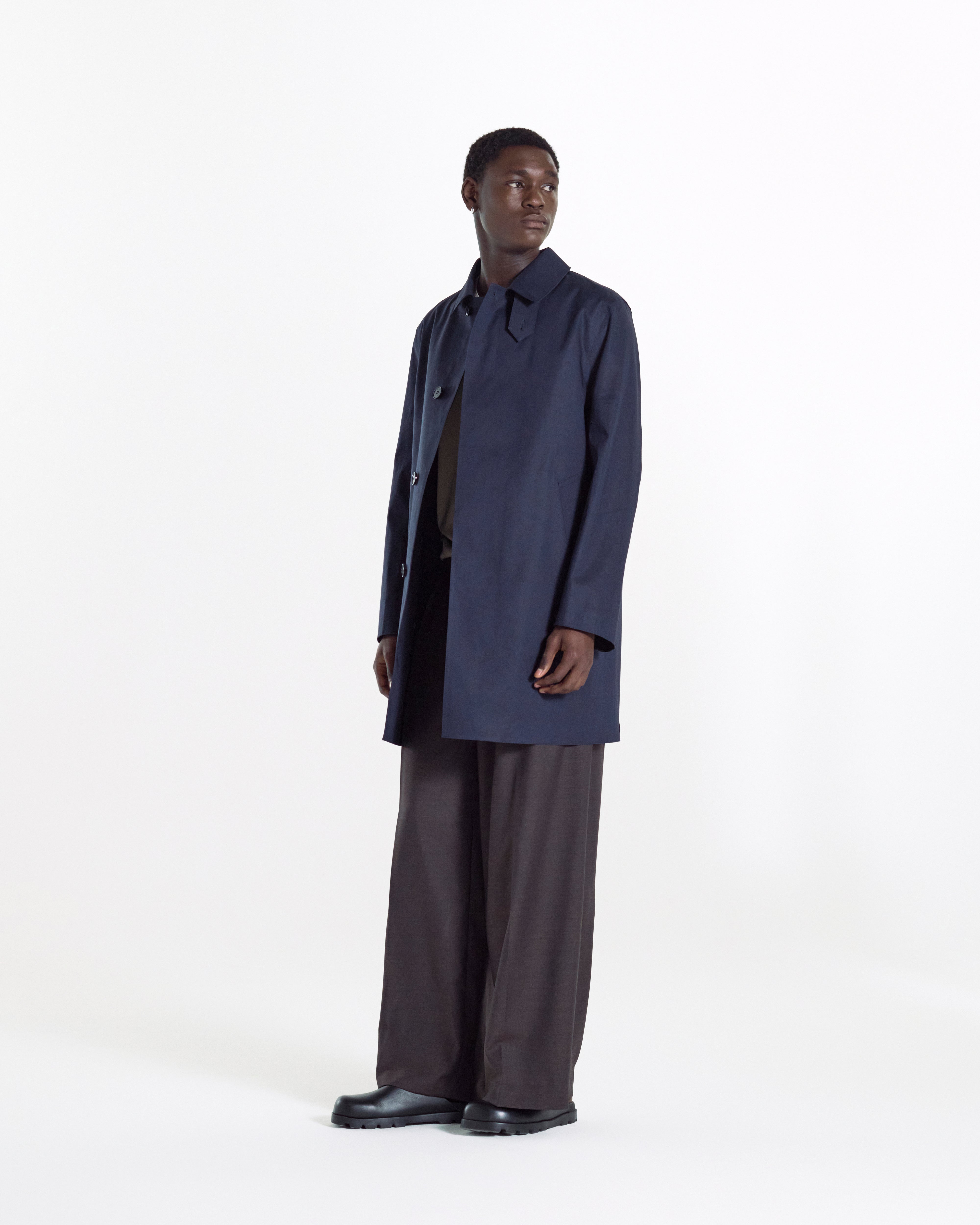 Dunoon Rubberised Mid Length Coat
