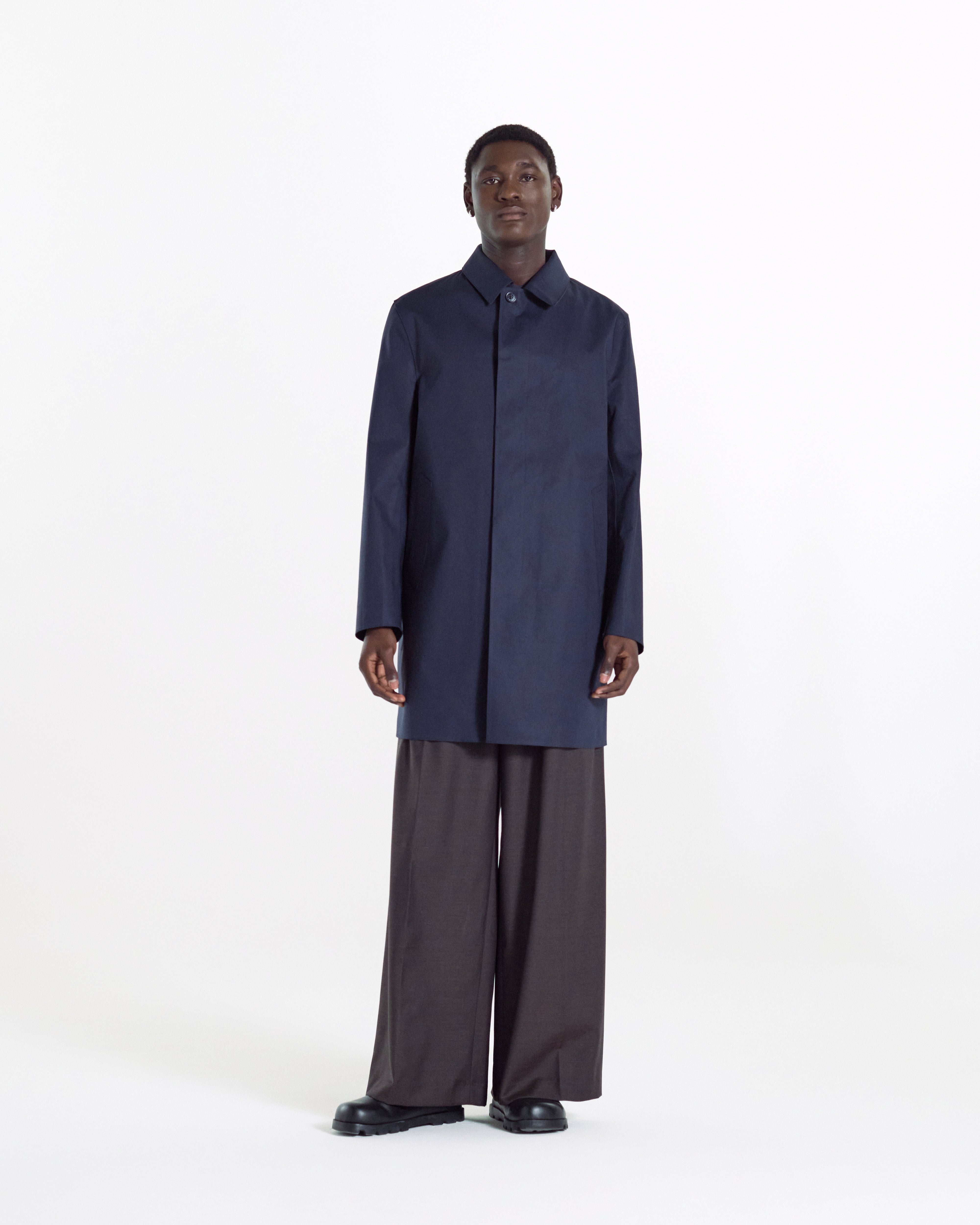 Dunoon Rubberised Mid Length Coat