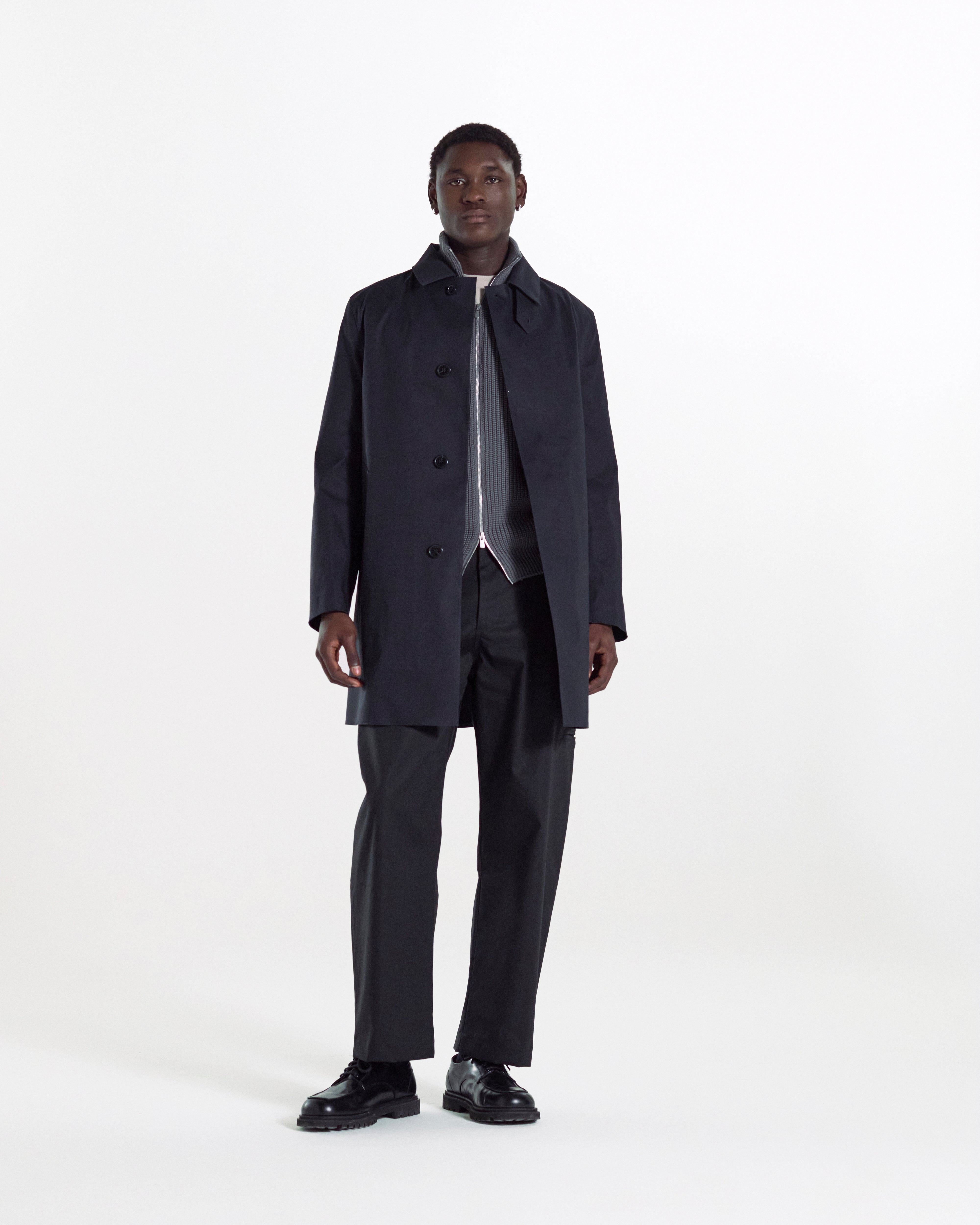 Dunoon Rubberised Mid Length Coat