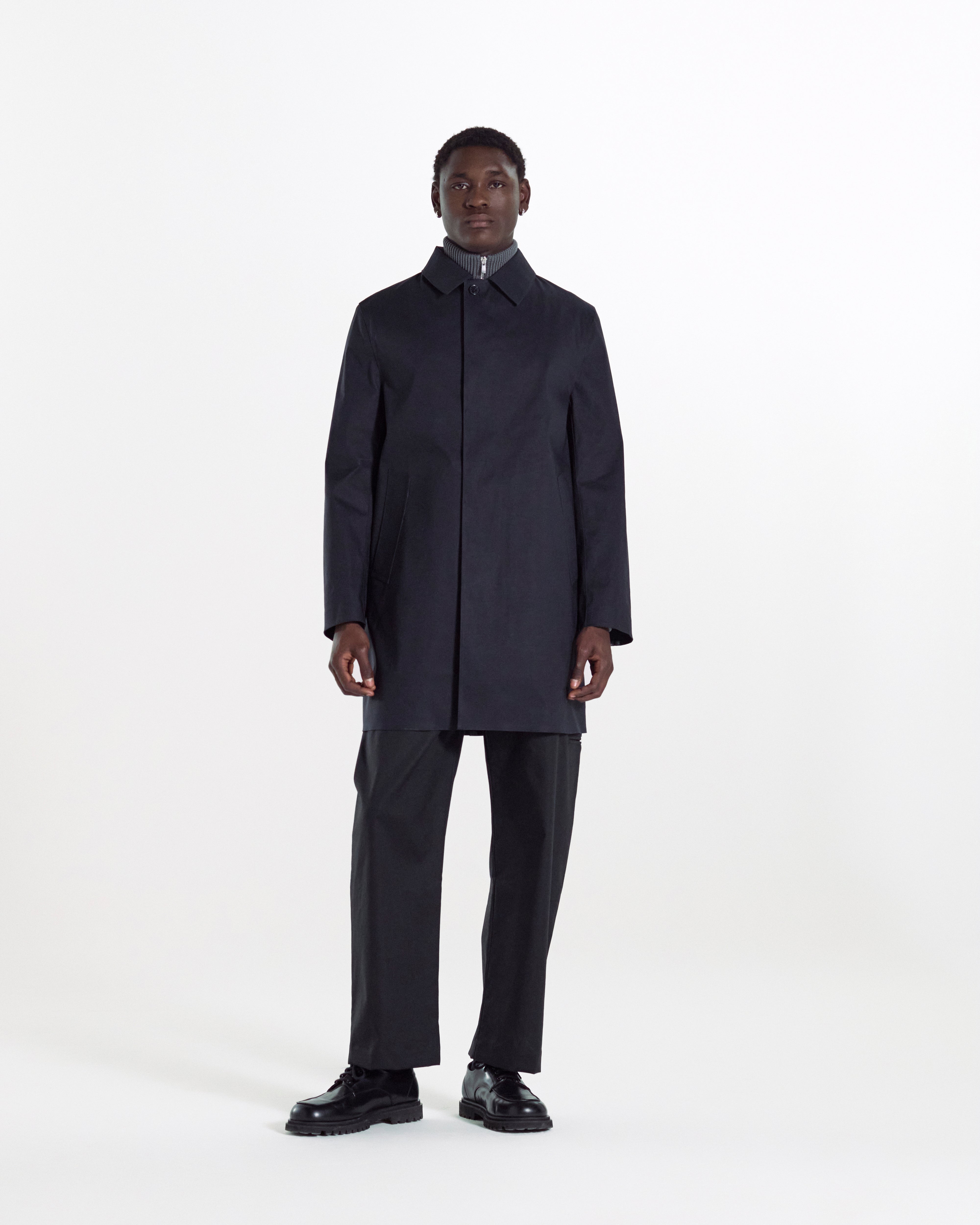Dunoon Rubberised Mid Length Coat