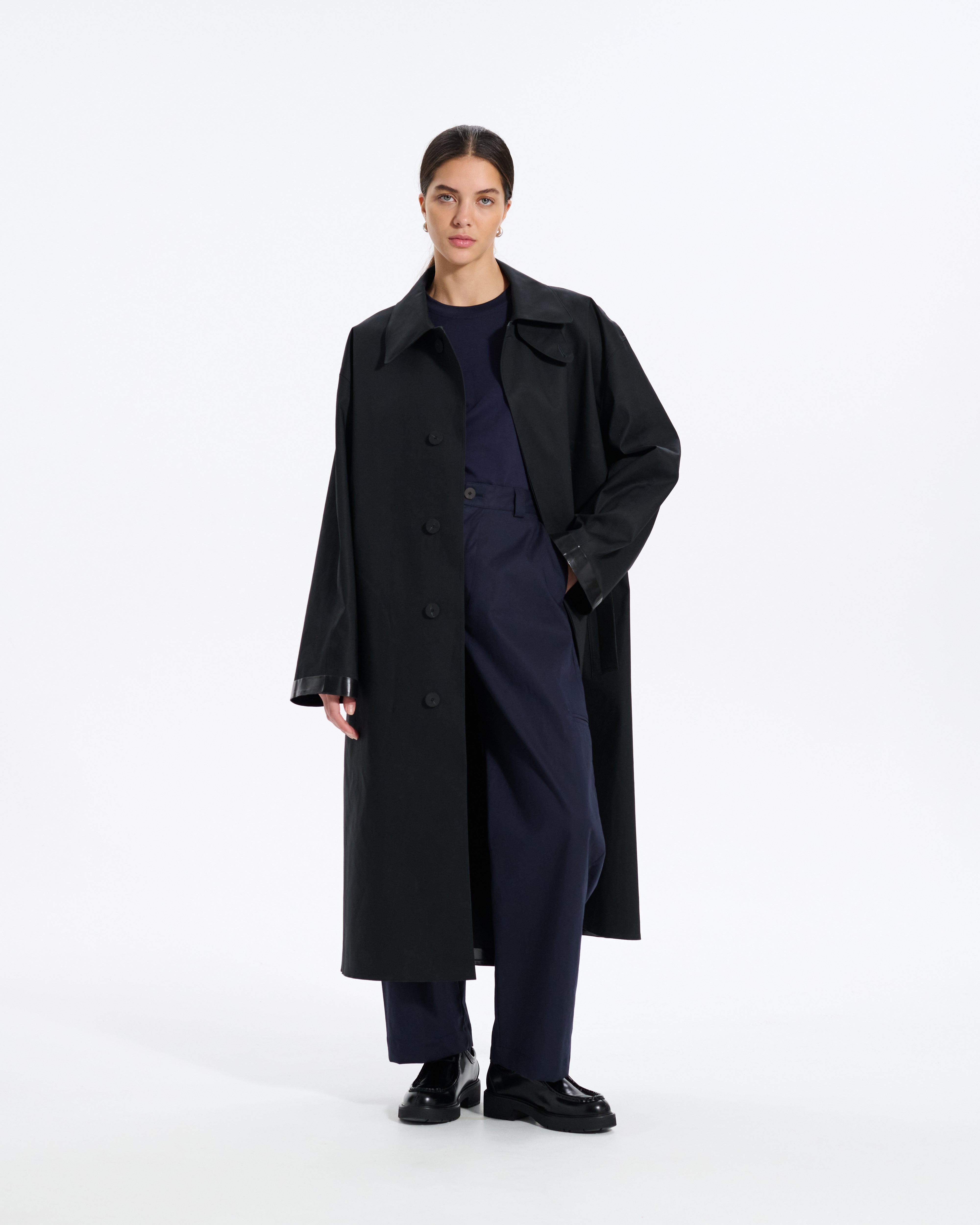 Ettrick Rubberised Long Coat