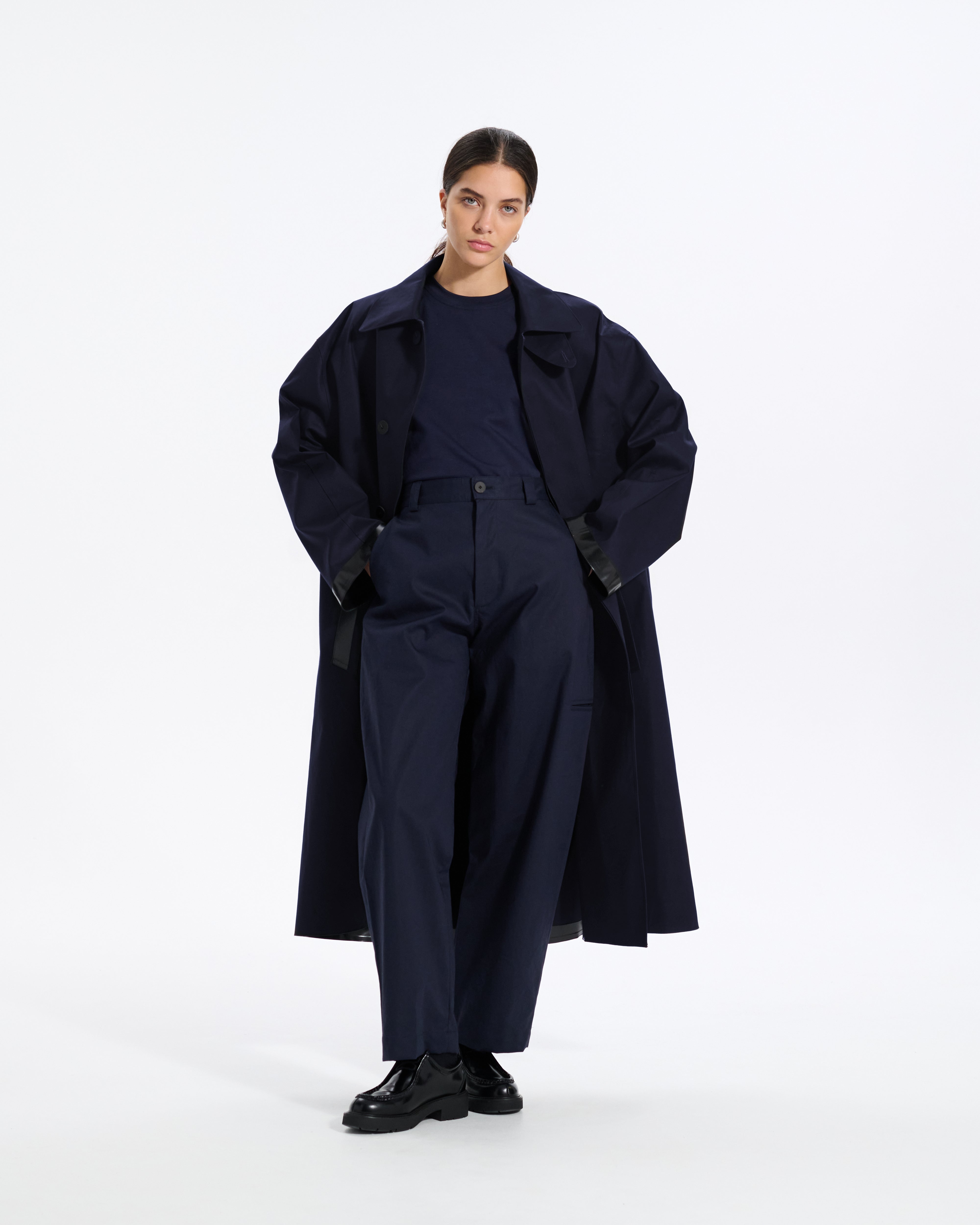 Ettrick Rubberised Long Coat – Mackintosh