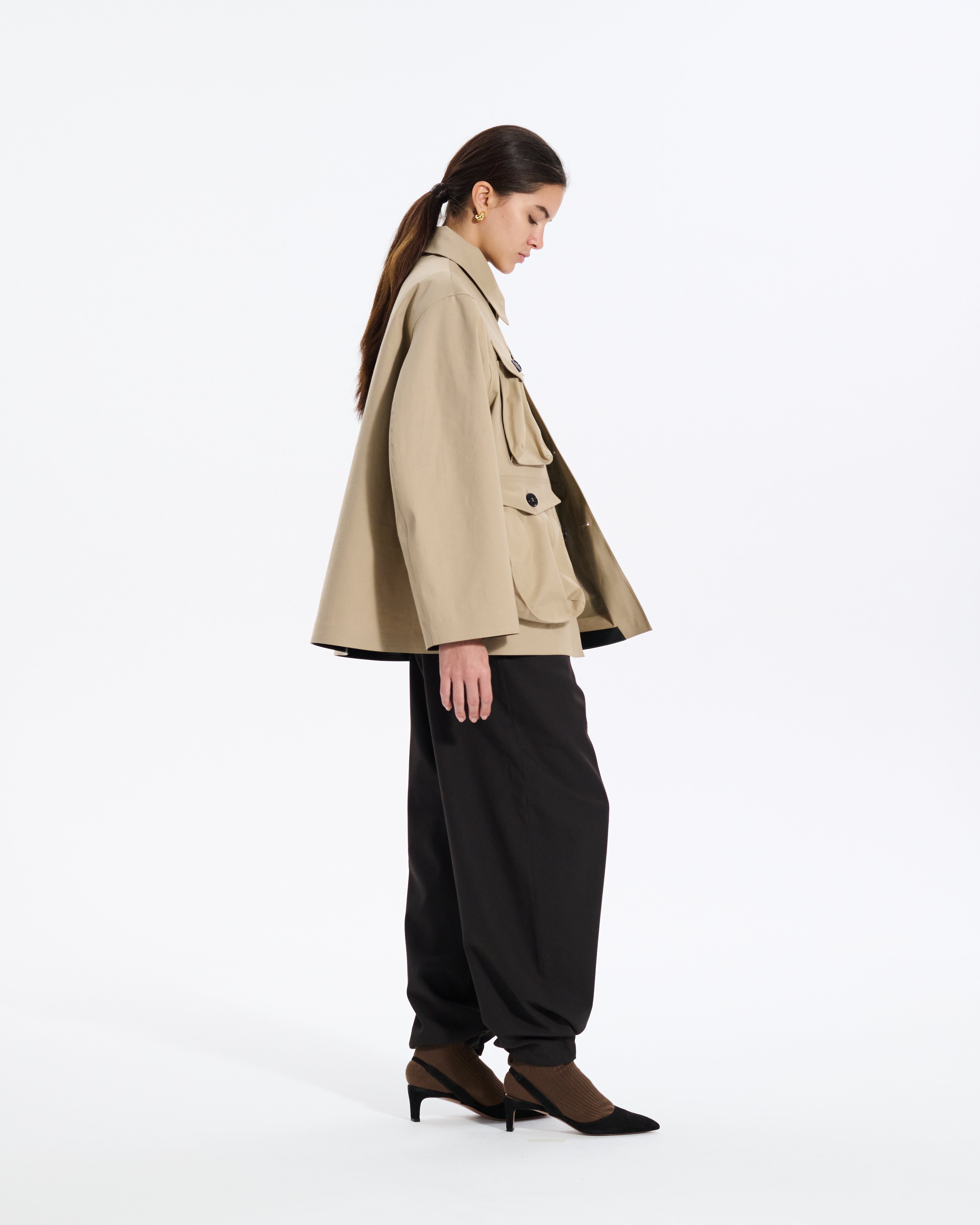 Frank Rubberised Utility Jacket