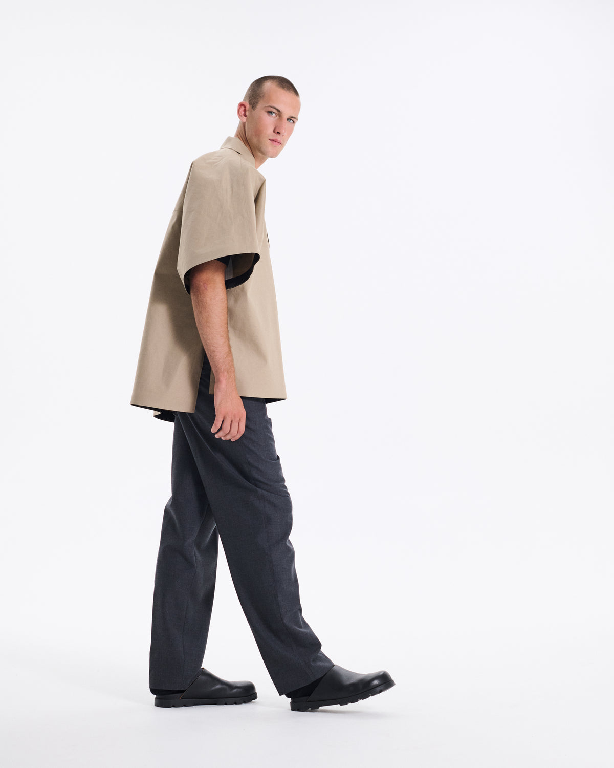 Oversized Waterproof Polo Shirt