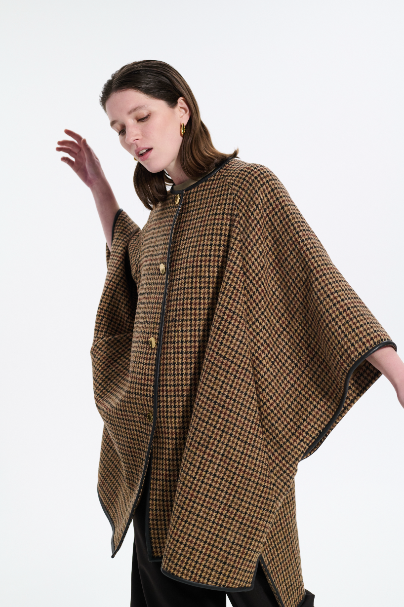 Sanquhar Harris Tweed Cape