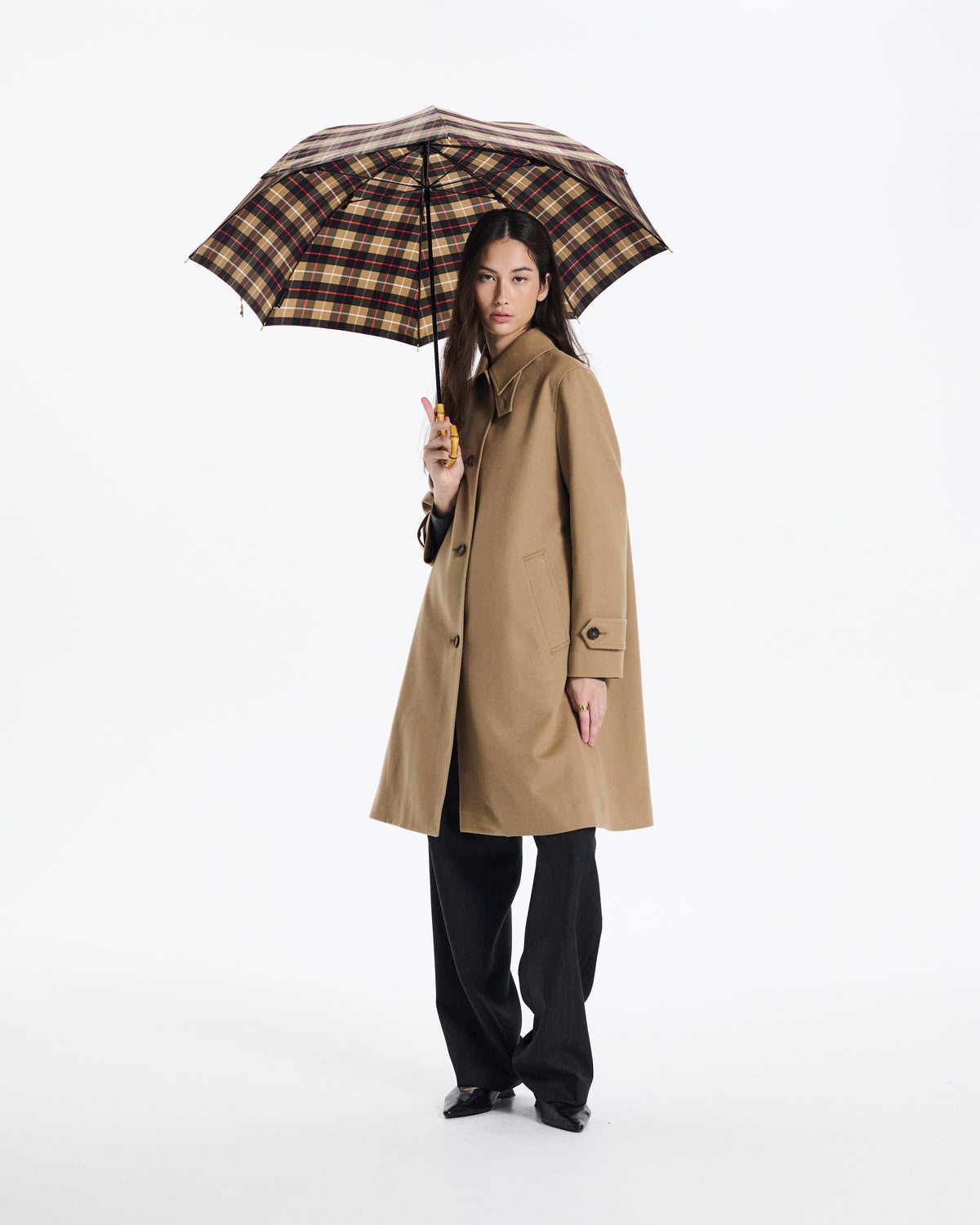 Heriot Whangee Handle Stick Umbrella