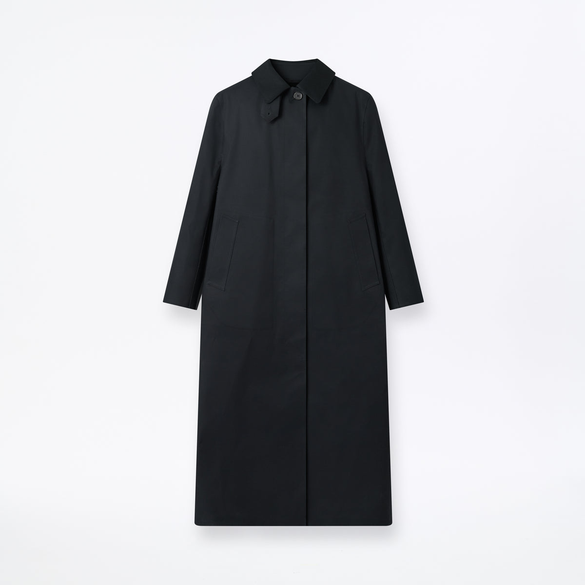 Long Rubberised Raincoat