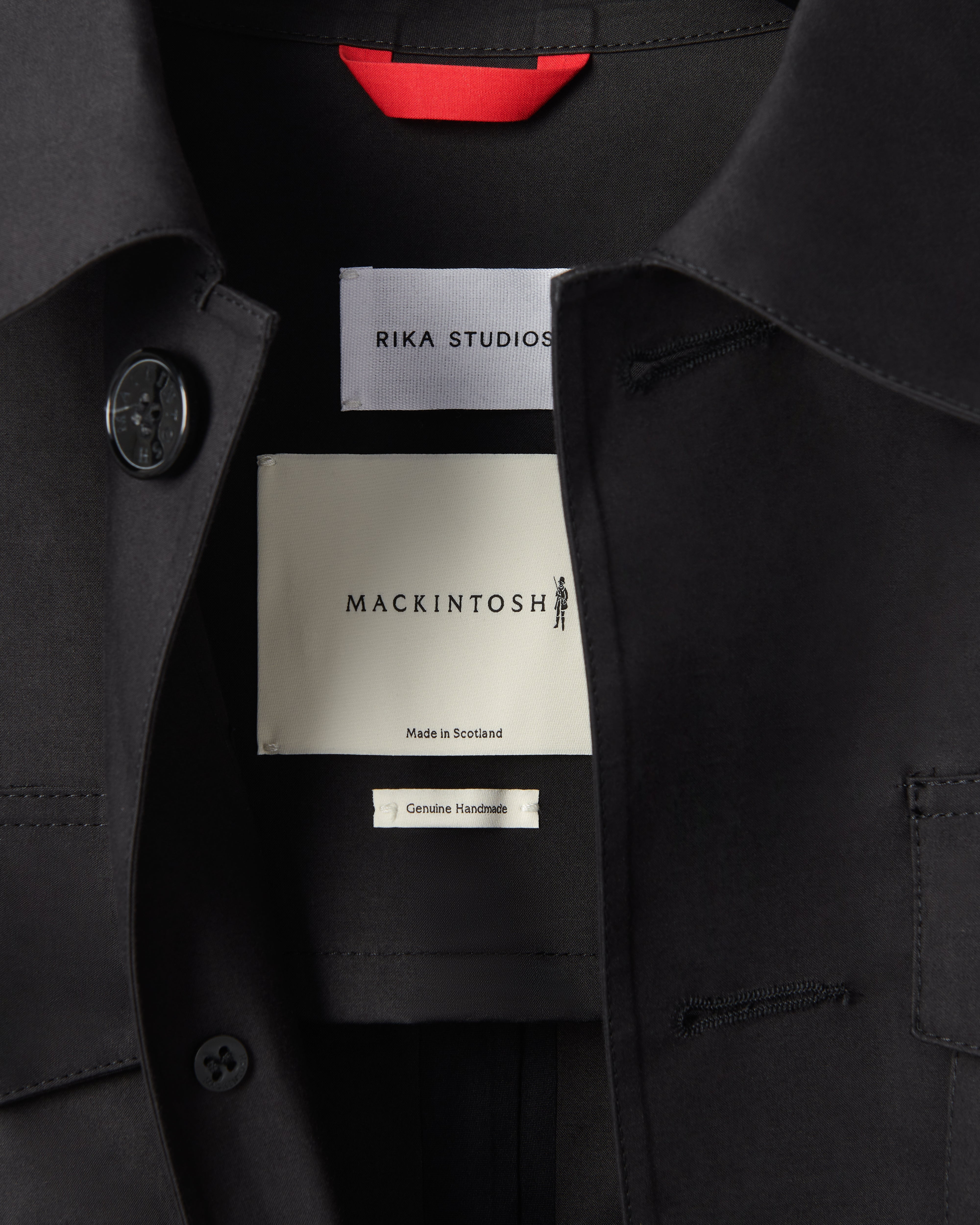 MACKINTOSH x RIKA STUDIOS FRANK - ゴム引きユーティリティー