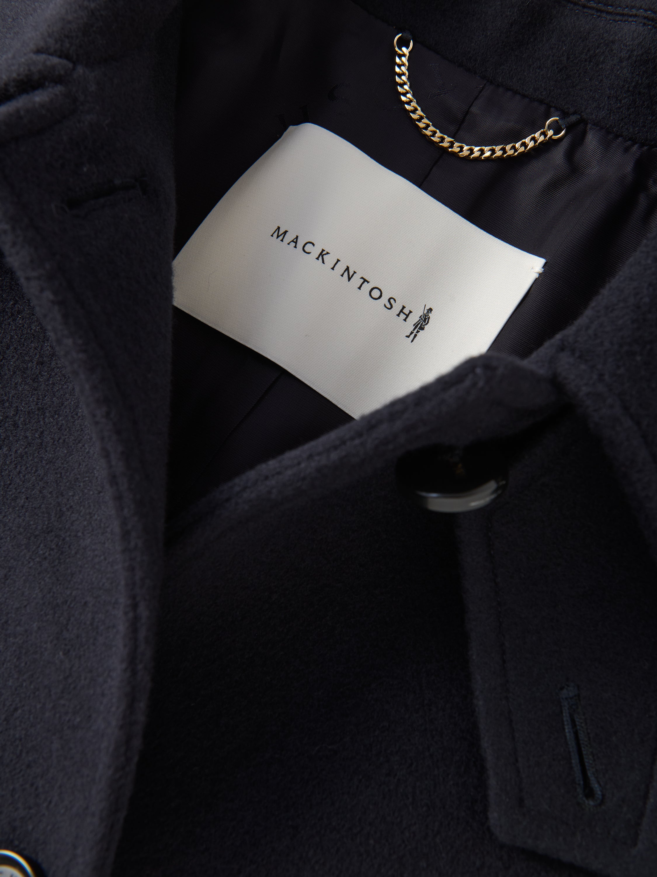 ウィメンズ バントン ウールコート ネイビー – Mackintosh