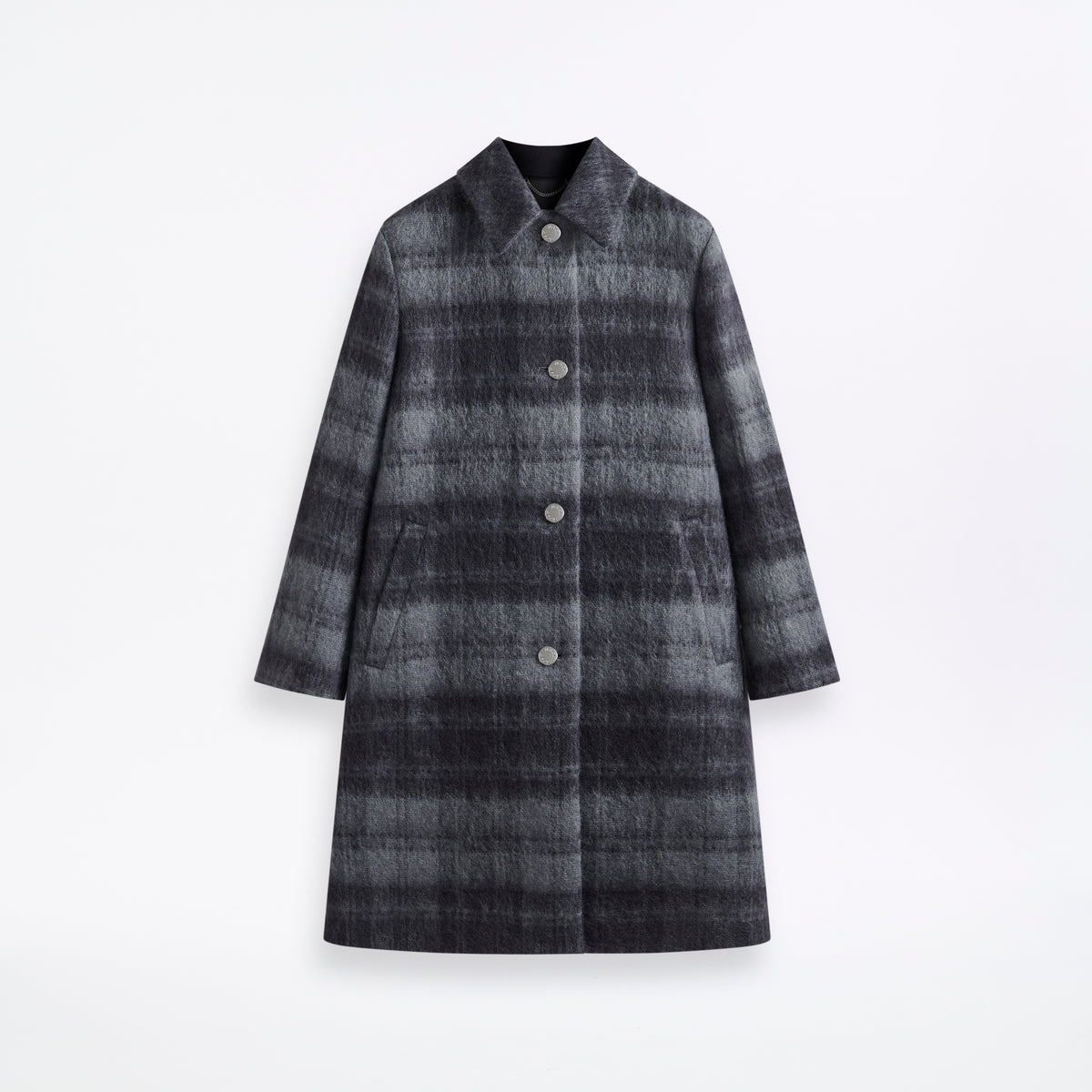 Banton Mohair 3 4 Length Coat