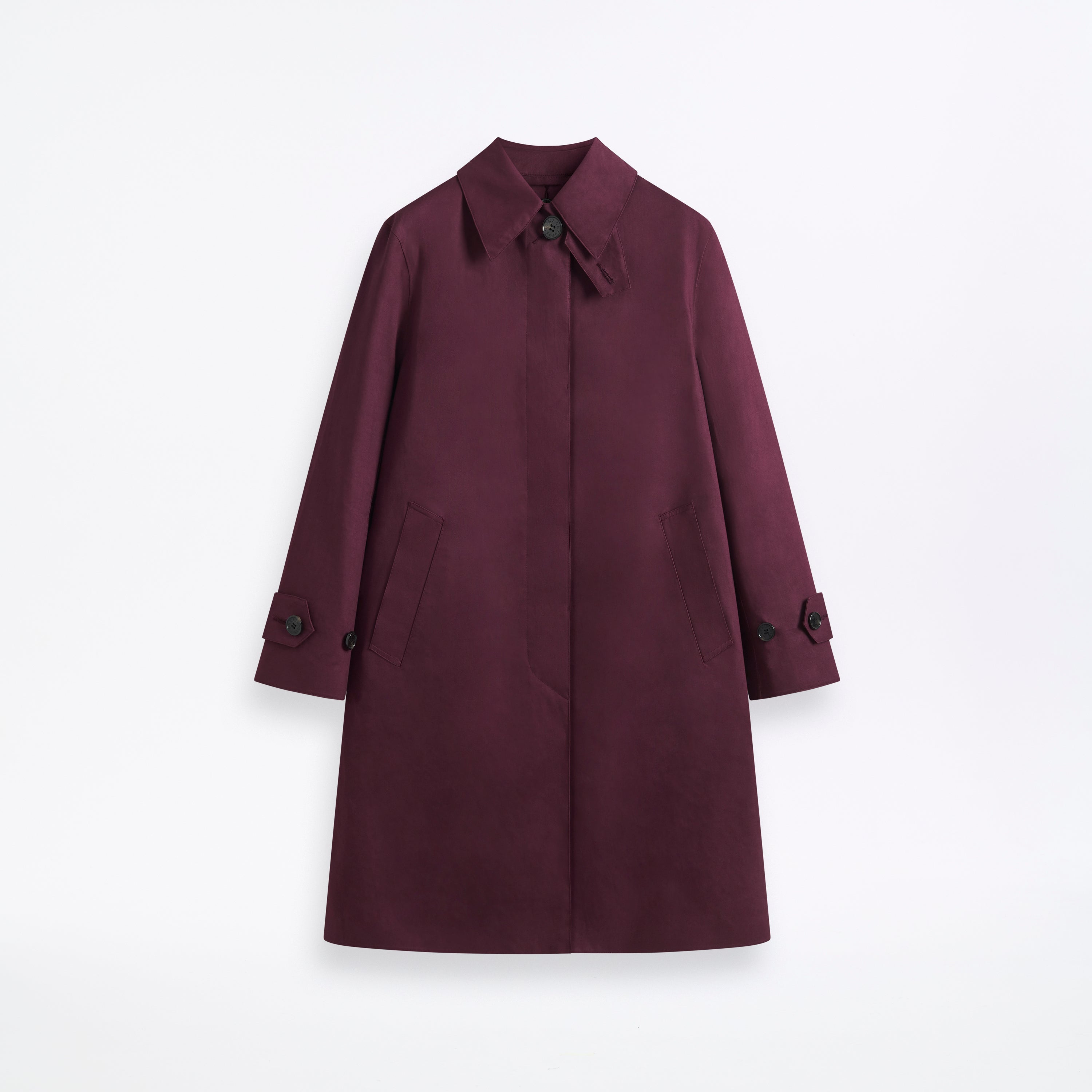 MACKINTOSH 英国製モヘヤコート34 Womens Banton Rubberised 3/4 Length Coat – Mackintosh