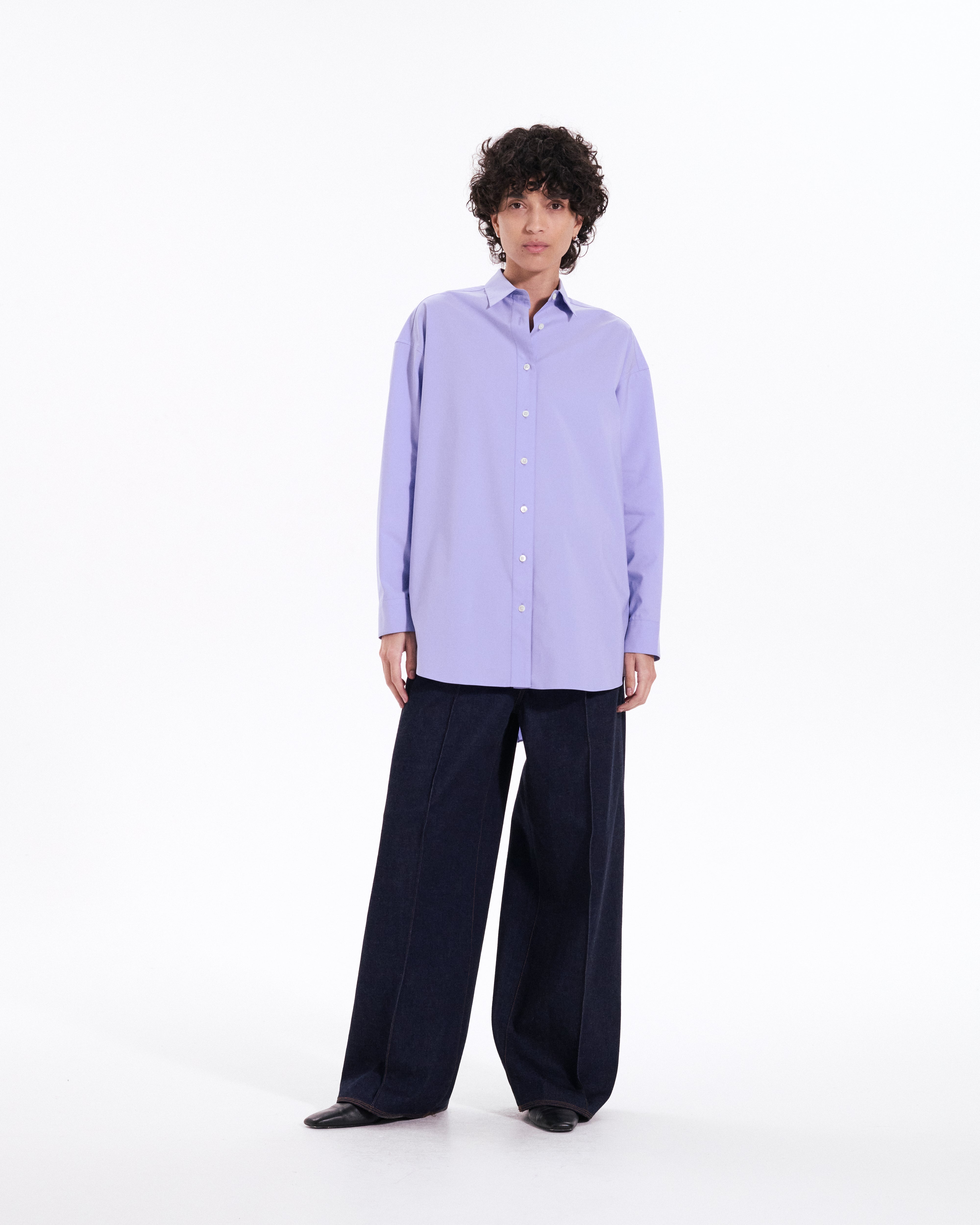 Dinvin Split Back Shirt