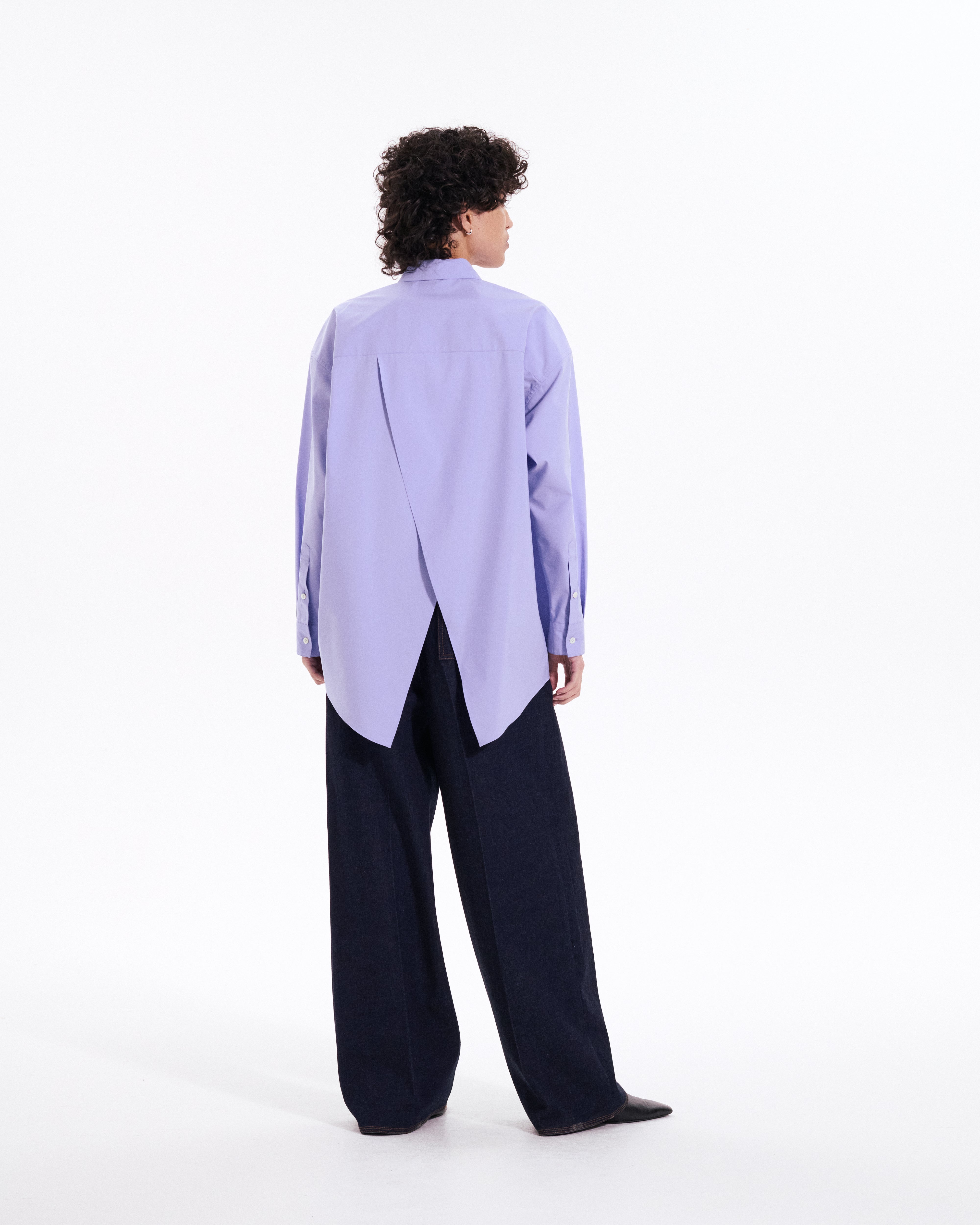 Dinvin Split Back Shirt