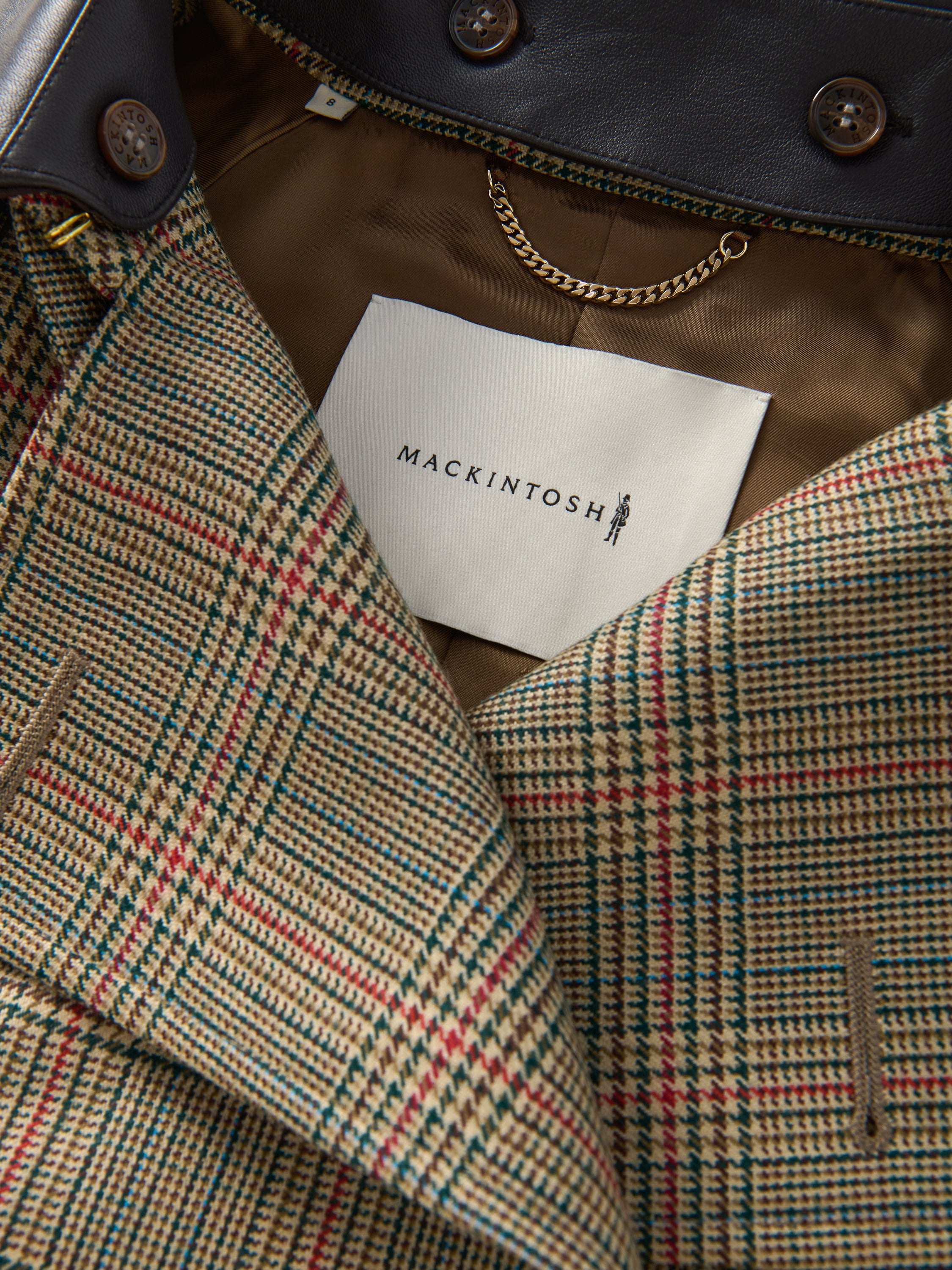 ウィメンズ EYEMOUTH ウール ダブルブレスト ショートトレンチコート