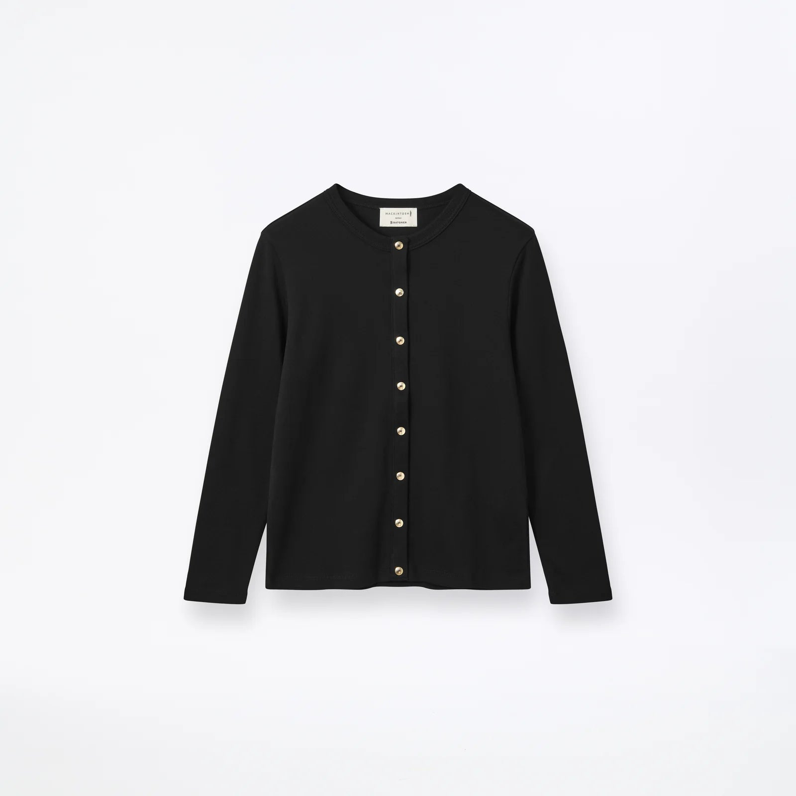 Fine Rib Cotton Cardigan - CL