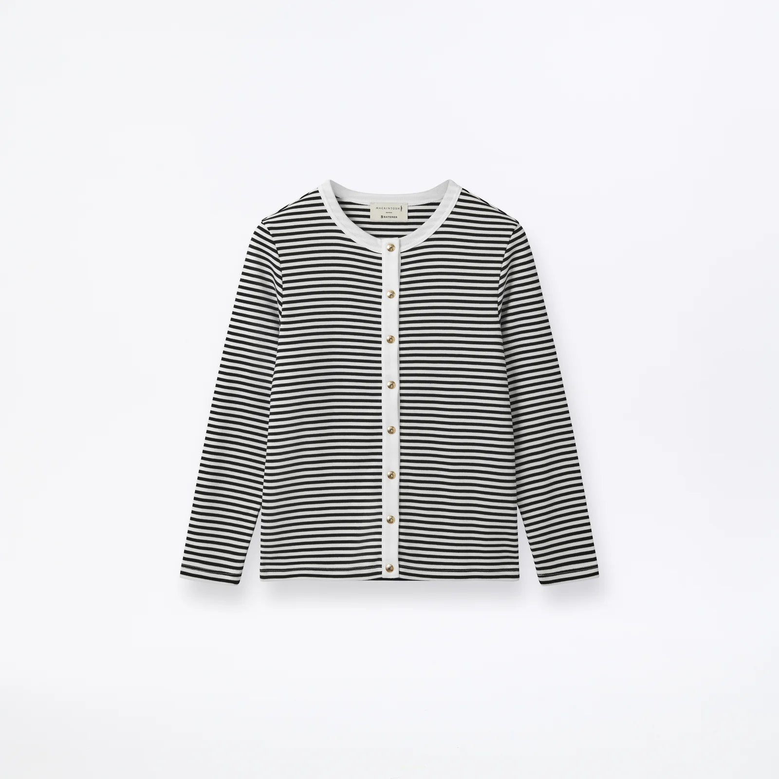Fine Rib Cotton Cardigan - CL