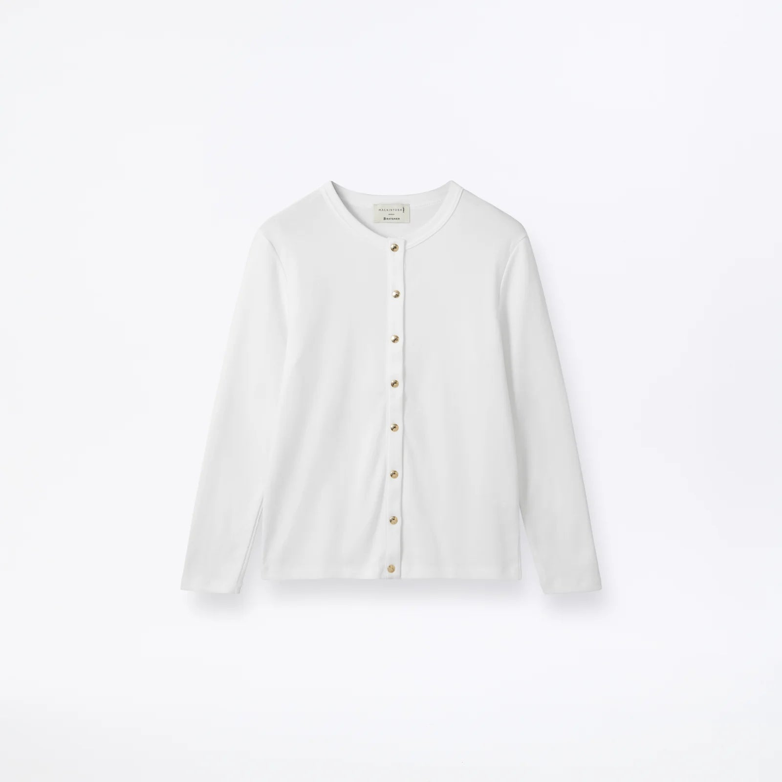 Fine Rib Cotton Cardigan - CL
