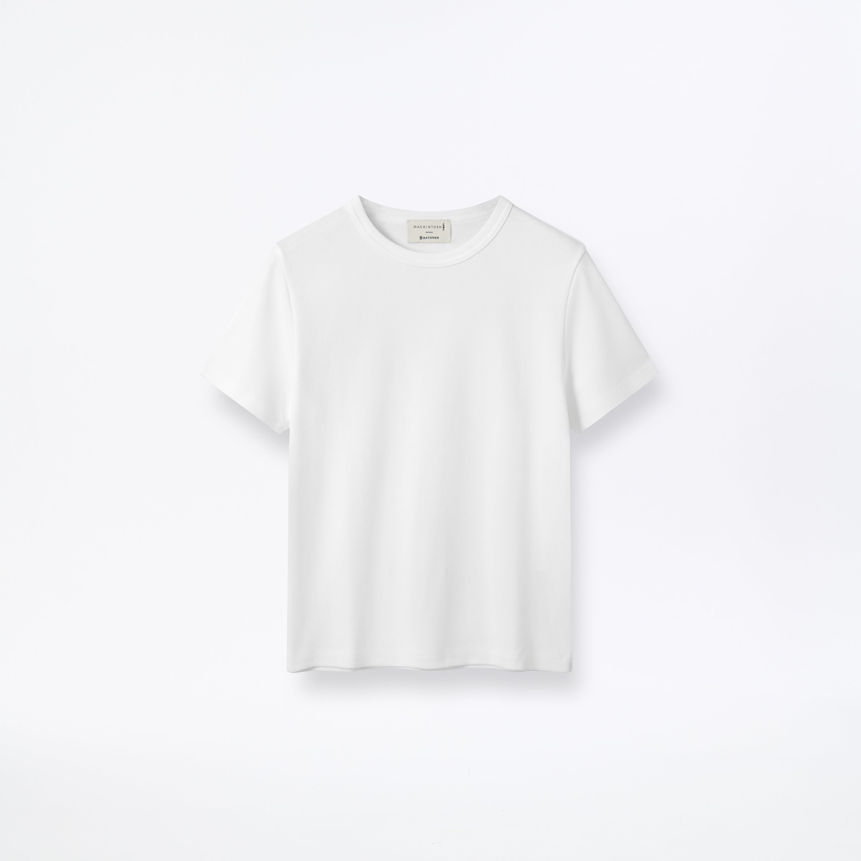 Fine Rib Seamless T-Shirt