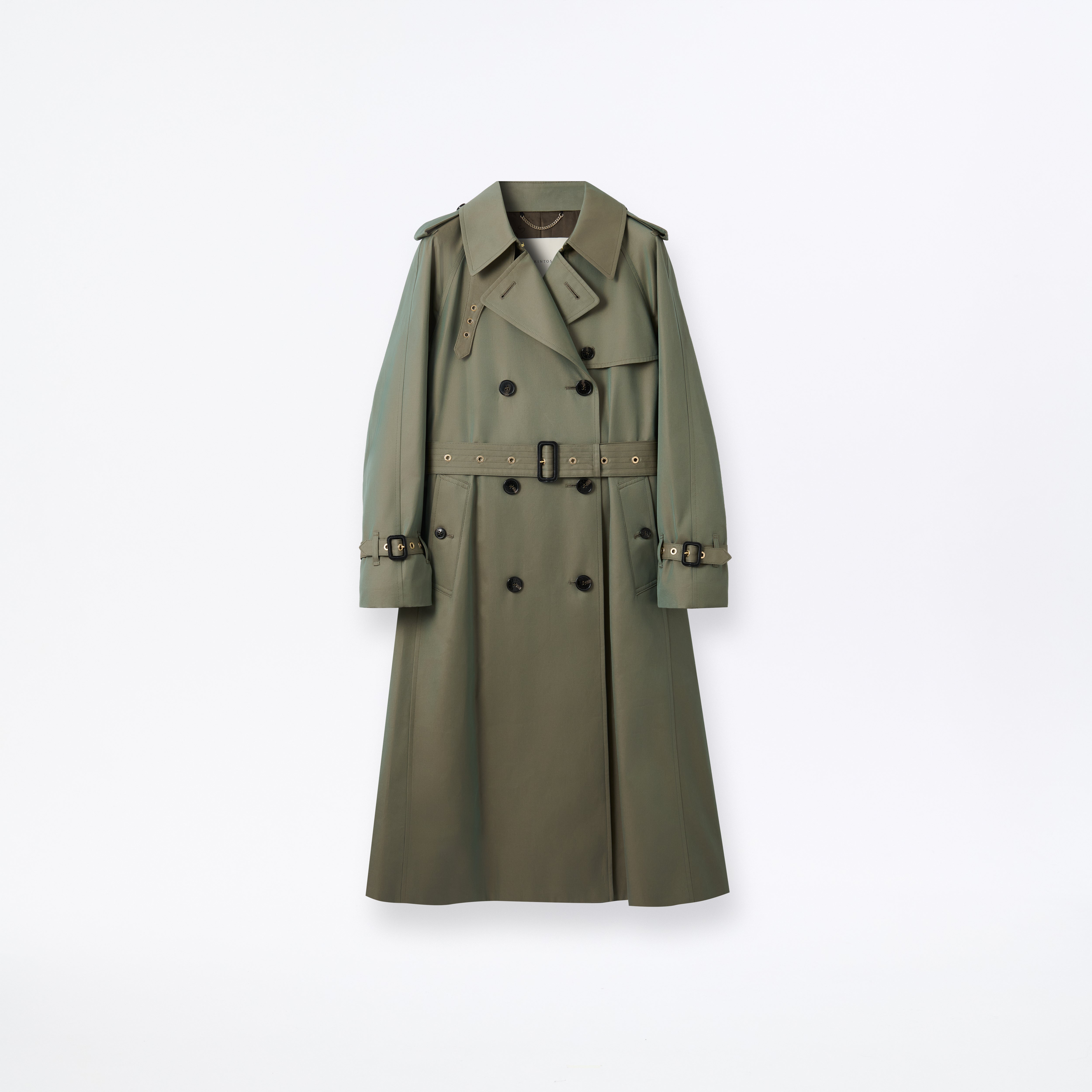 Forrest Gabardine Double Breasted Trench Coat