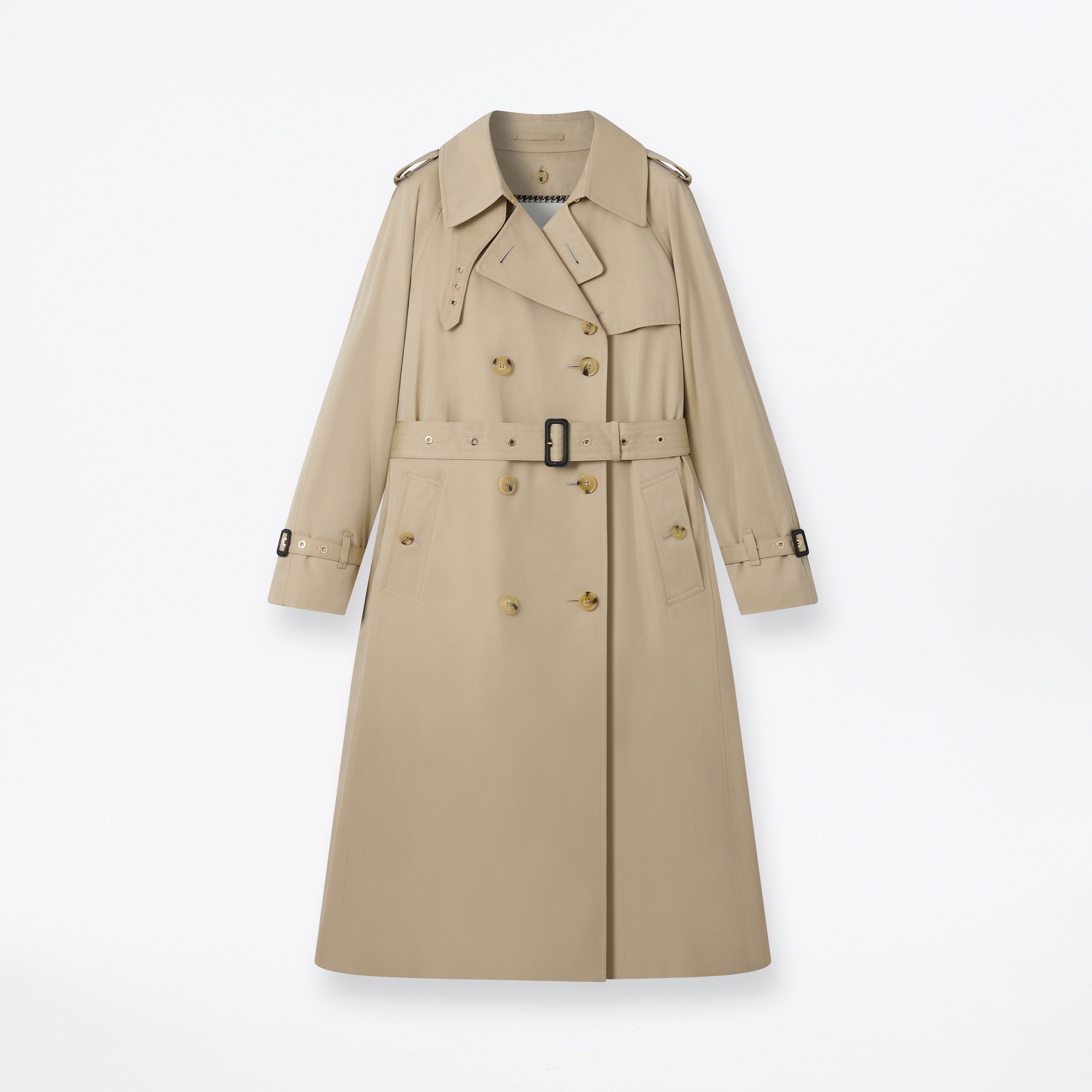 Forrest Gabardine Double Breasted Trench Coat