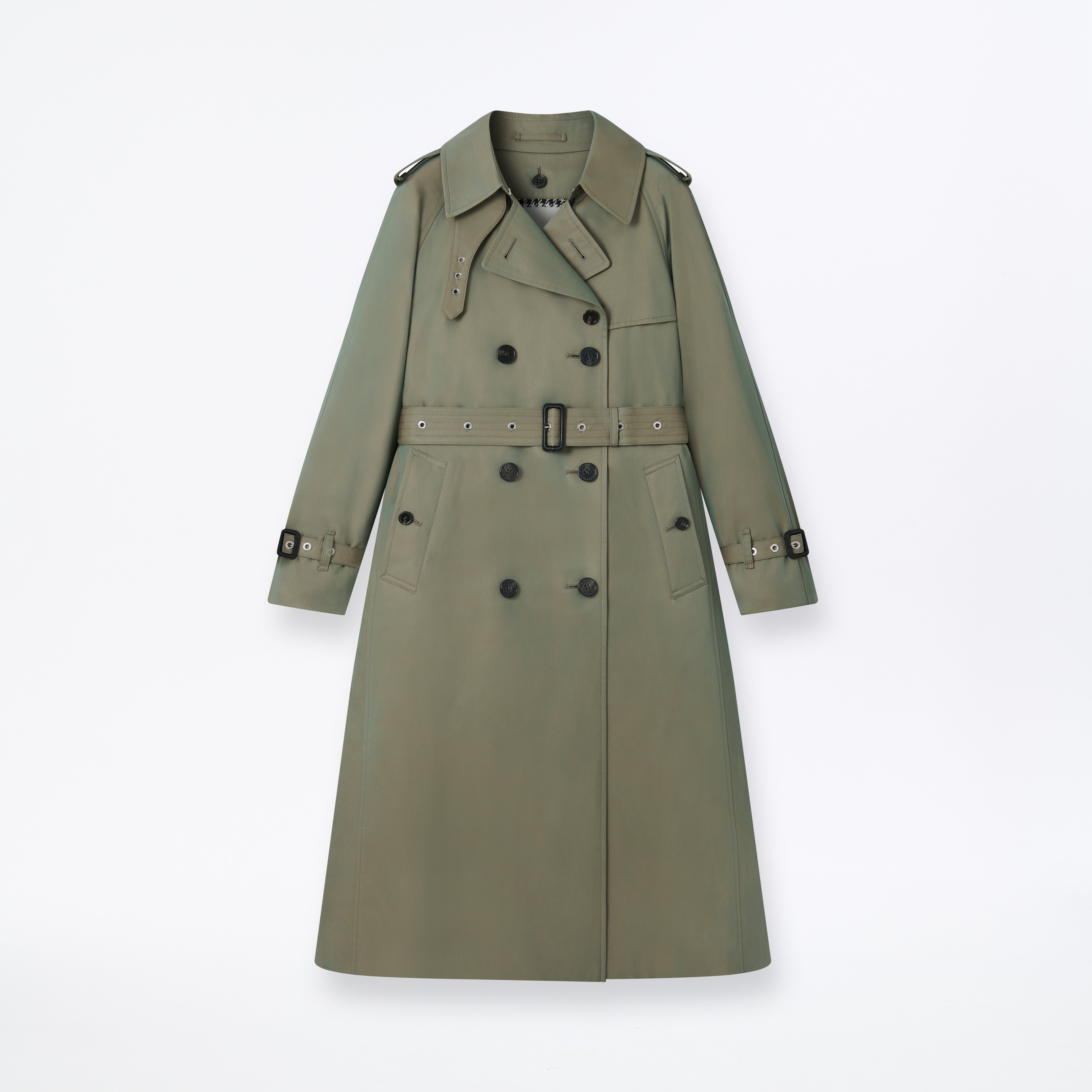 Forrest Gabardine Double Breasted Trench Coat