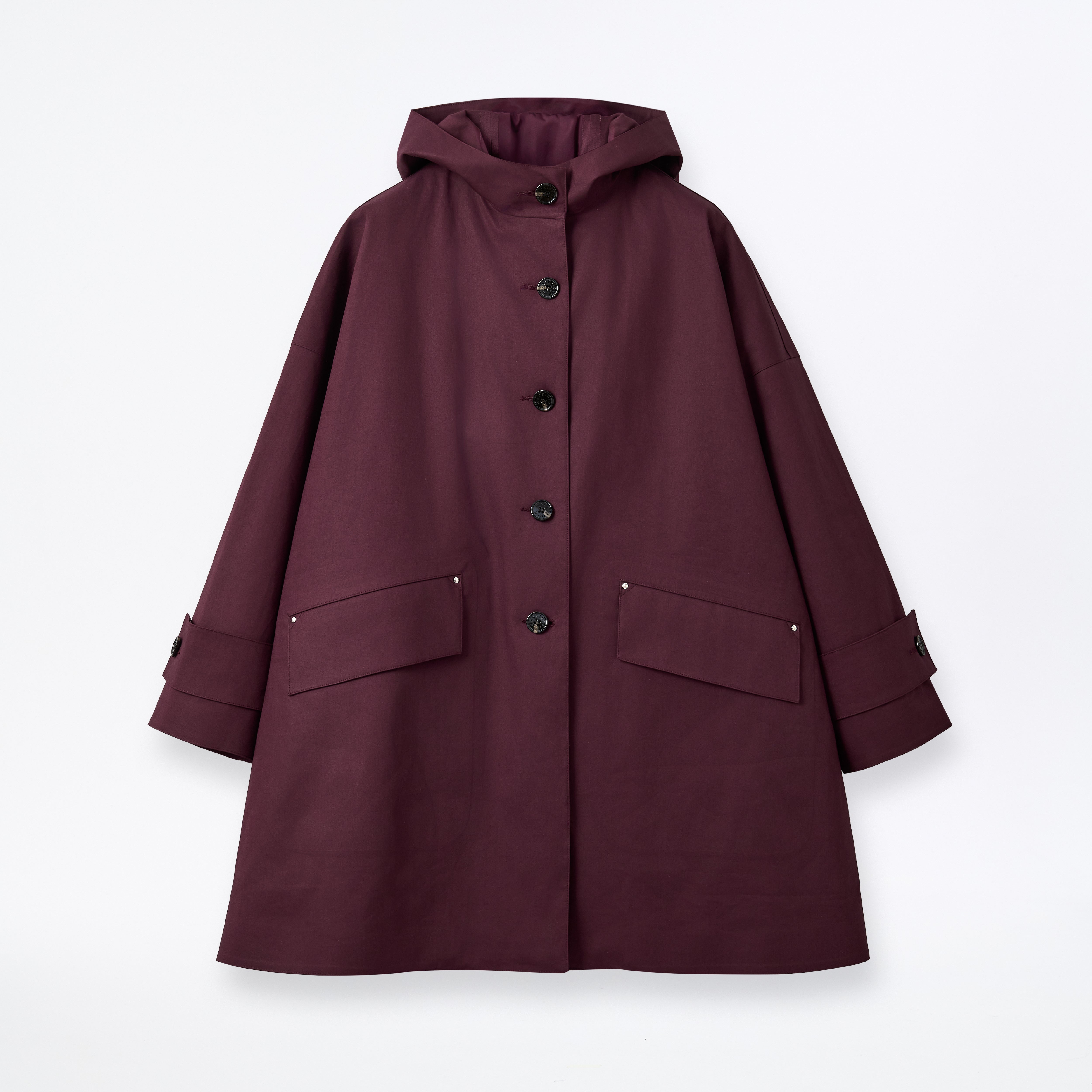 w Humbie Raintec Hooded Coat Wine Tasting
