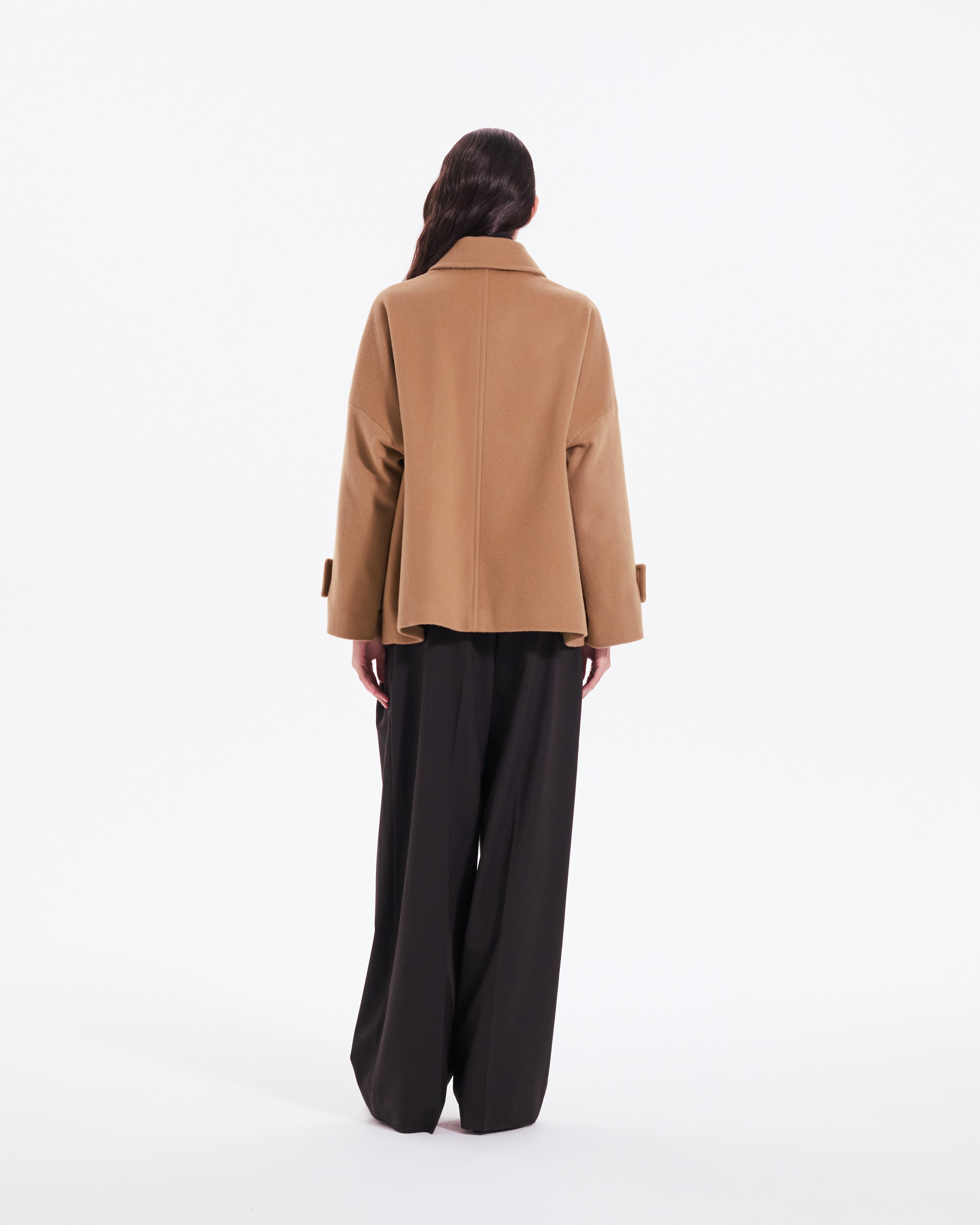 ウィメンズ ハンビー ウールカシミヤブレンド ショートコート – Mackintosh