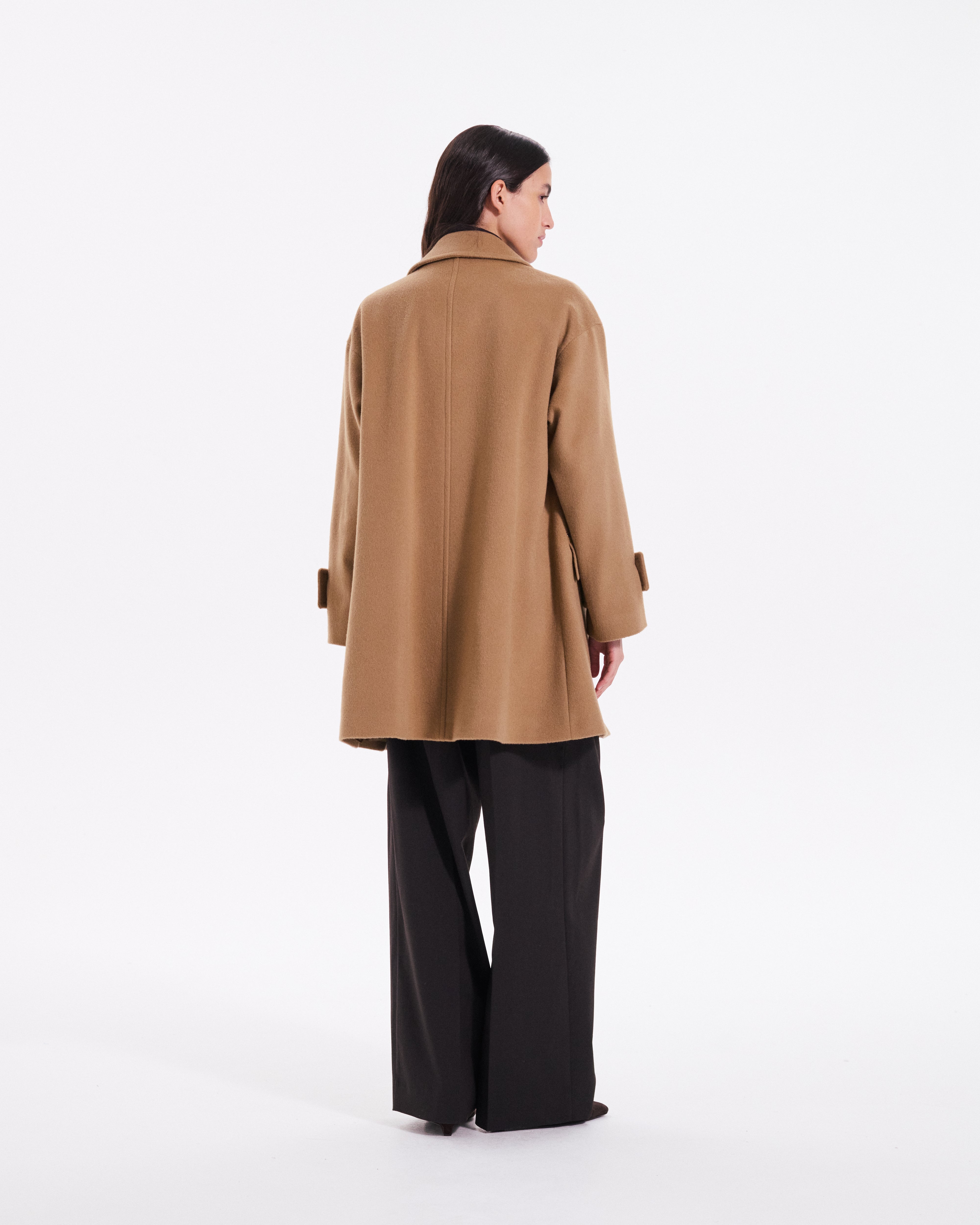ハンビー スリム カシミヤウール混コート – Mackintosh