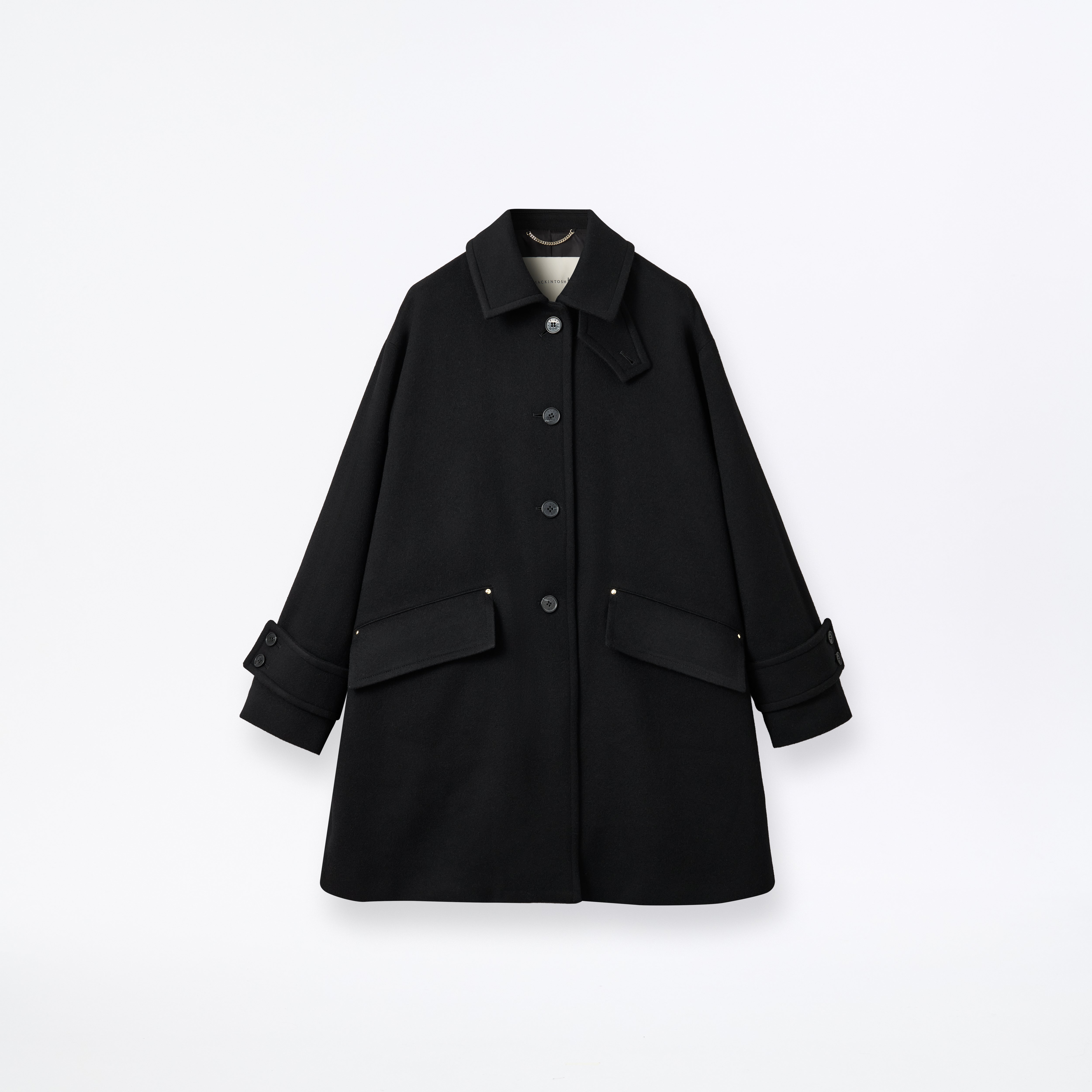 ハンビー スリム カシミヤウール混コート – Mackintosh