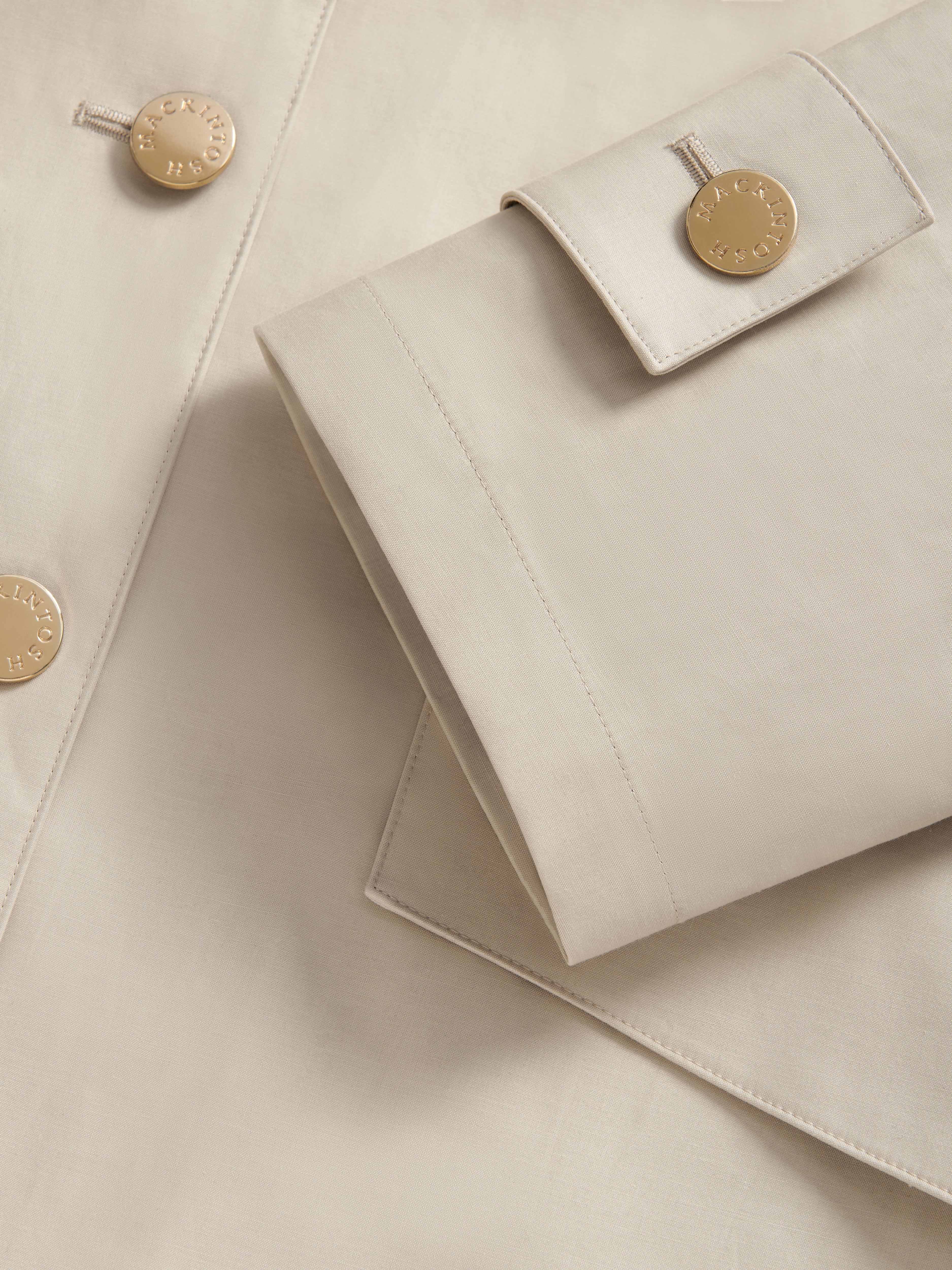 ウィメンズ HUMBIE Raintec® フード付きショートコート – Mackintosh