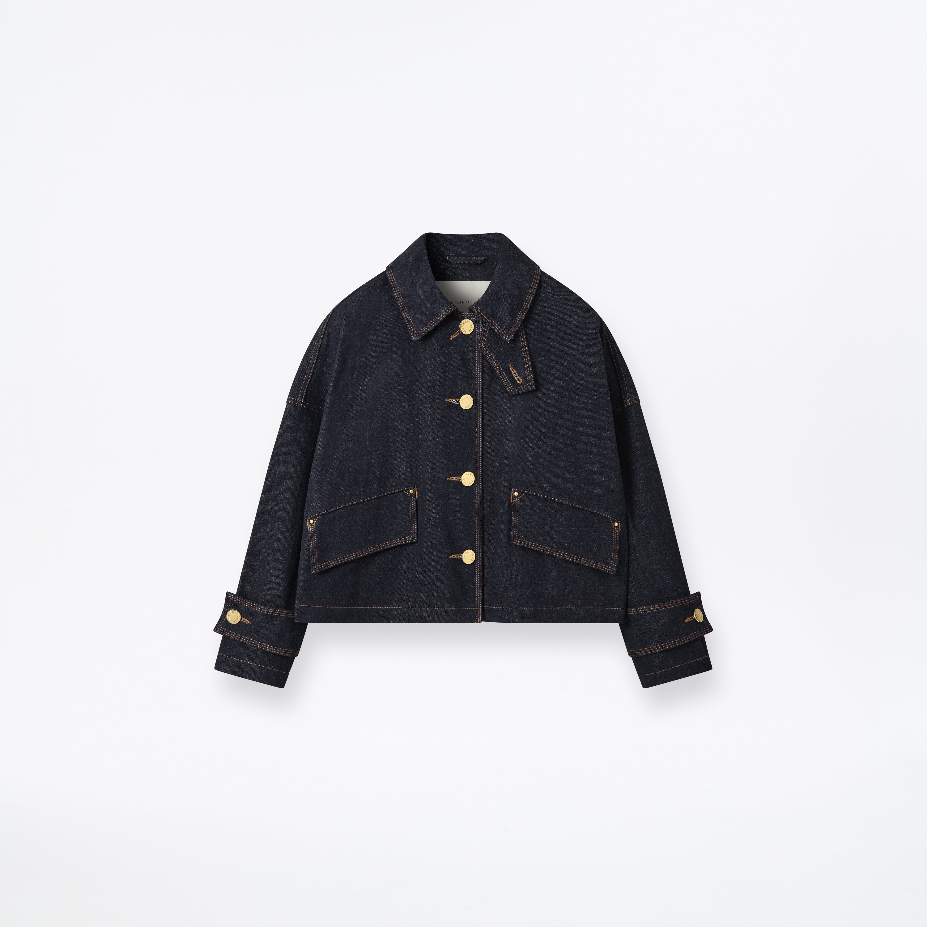 Humbie Short Indigo Denim Jacket