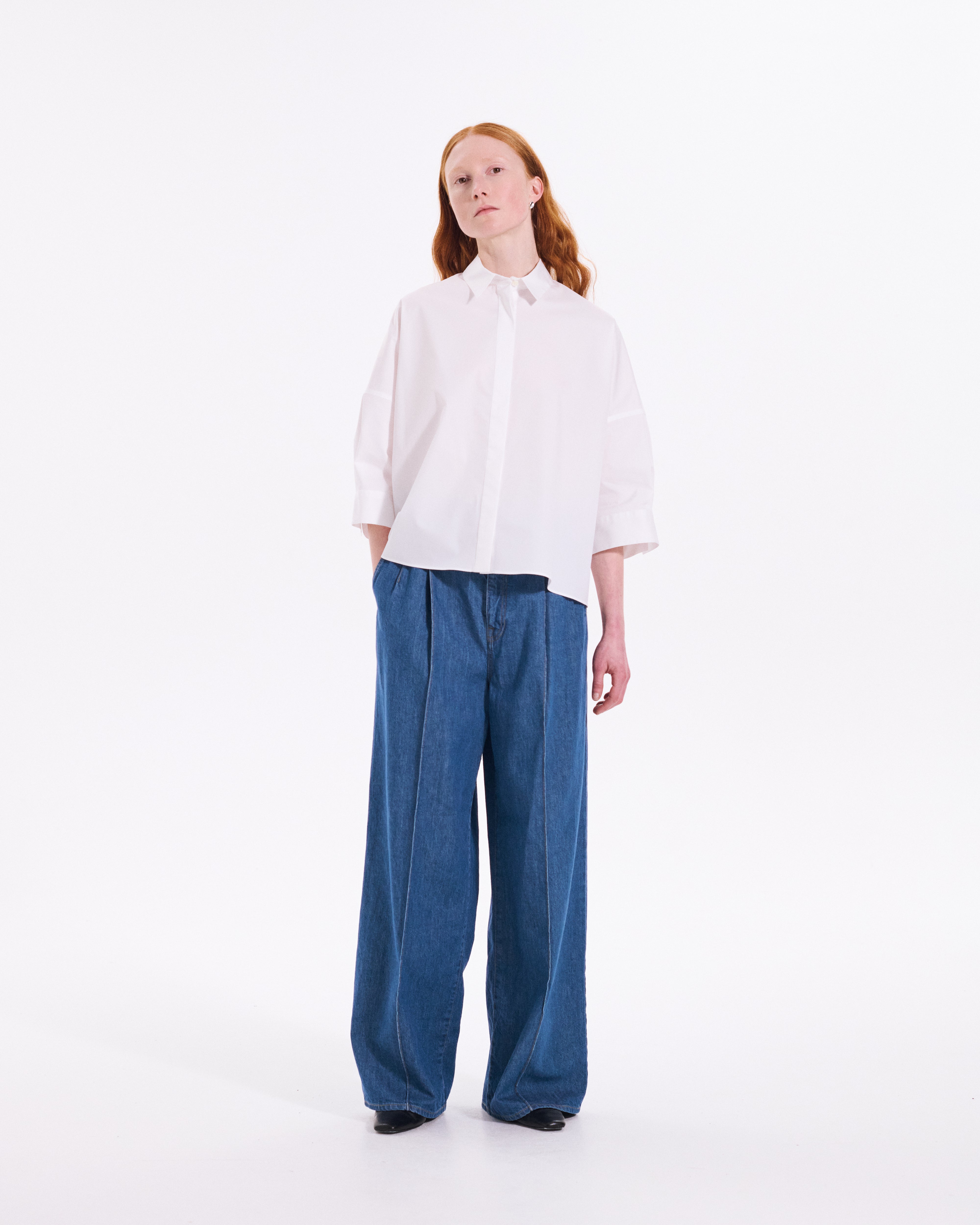 Whiteley Cropped Sleeve Shirt