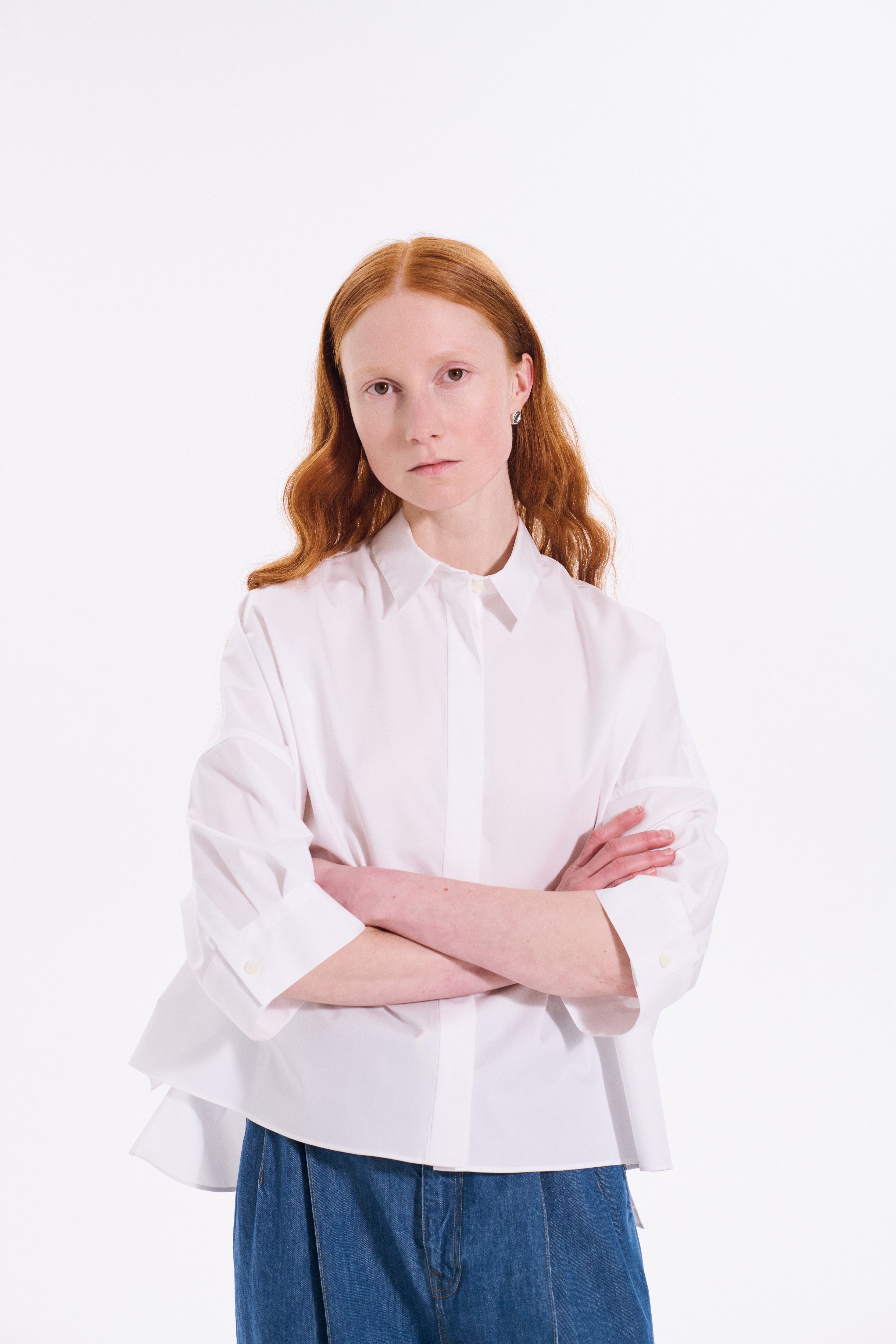 Whiteley Cropped Sleeve Shirt