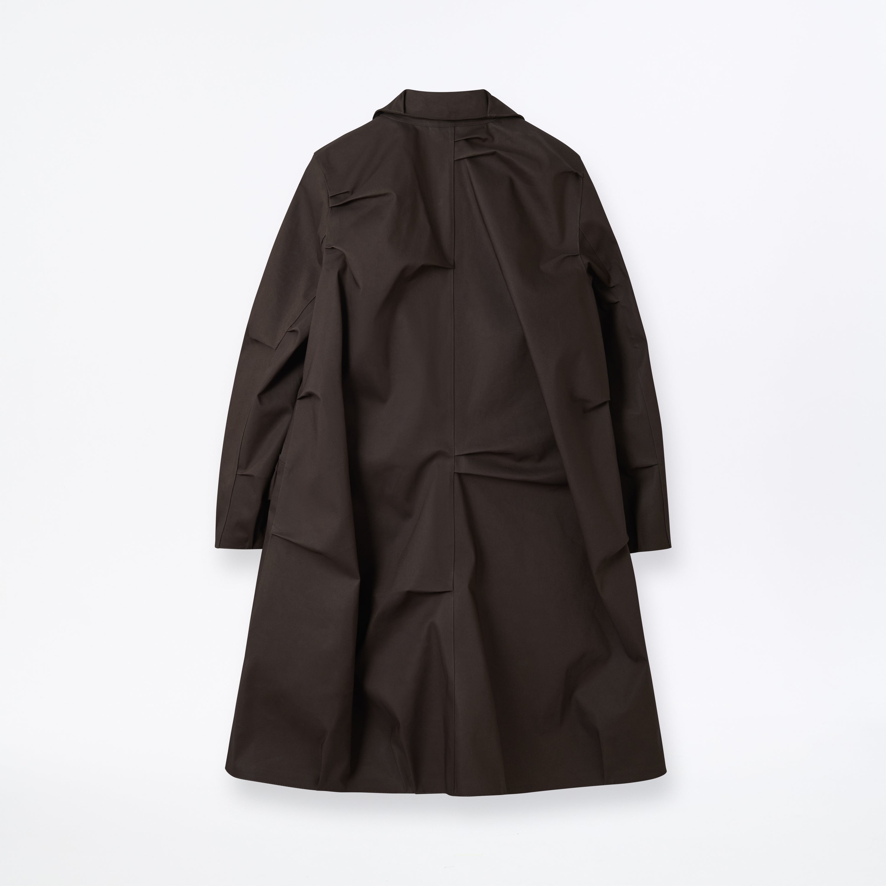 Pleated Pockets Coat